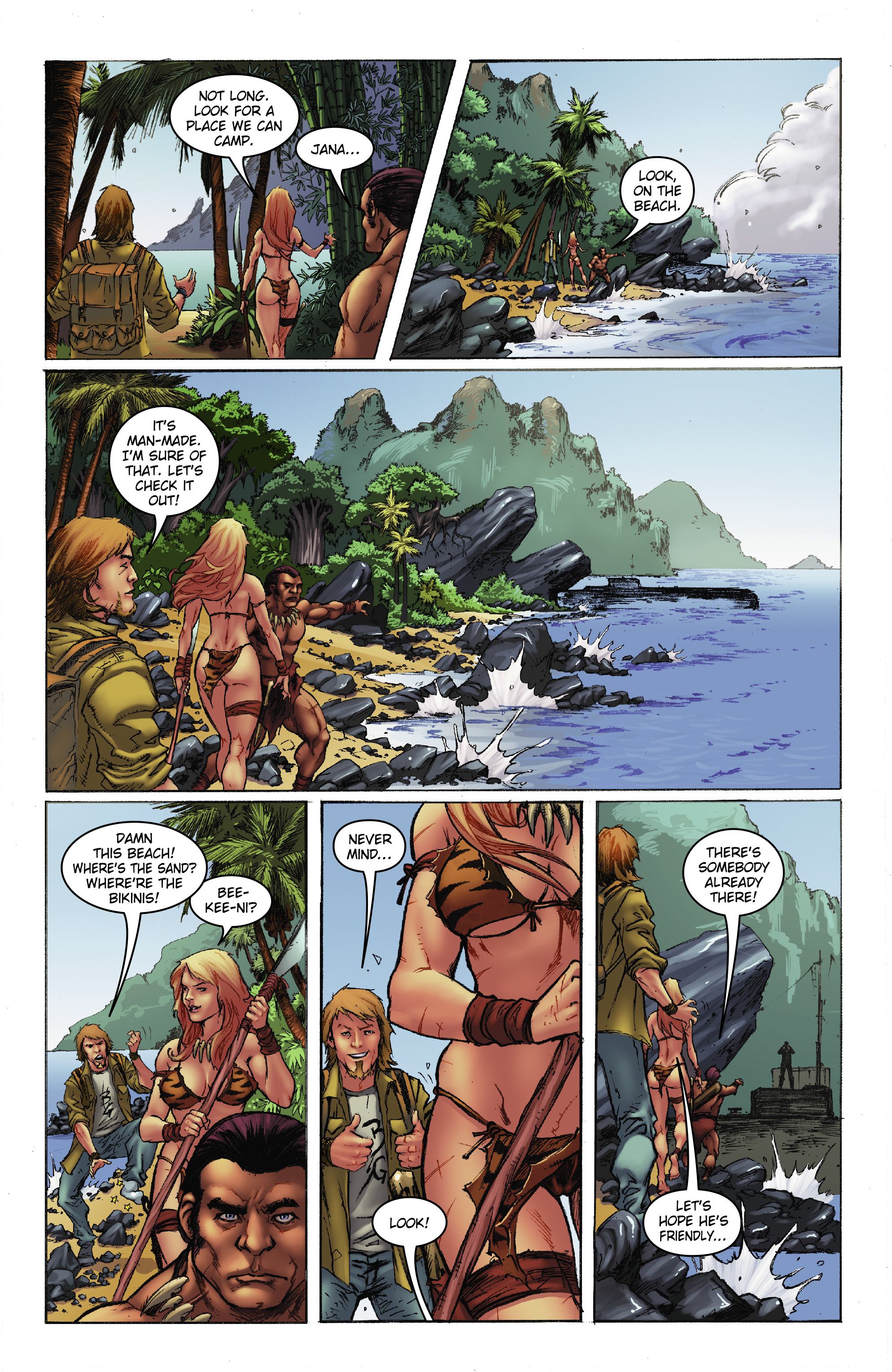 Read online Jungle Girl Season 2 comic -  Issue #2 - 7