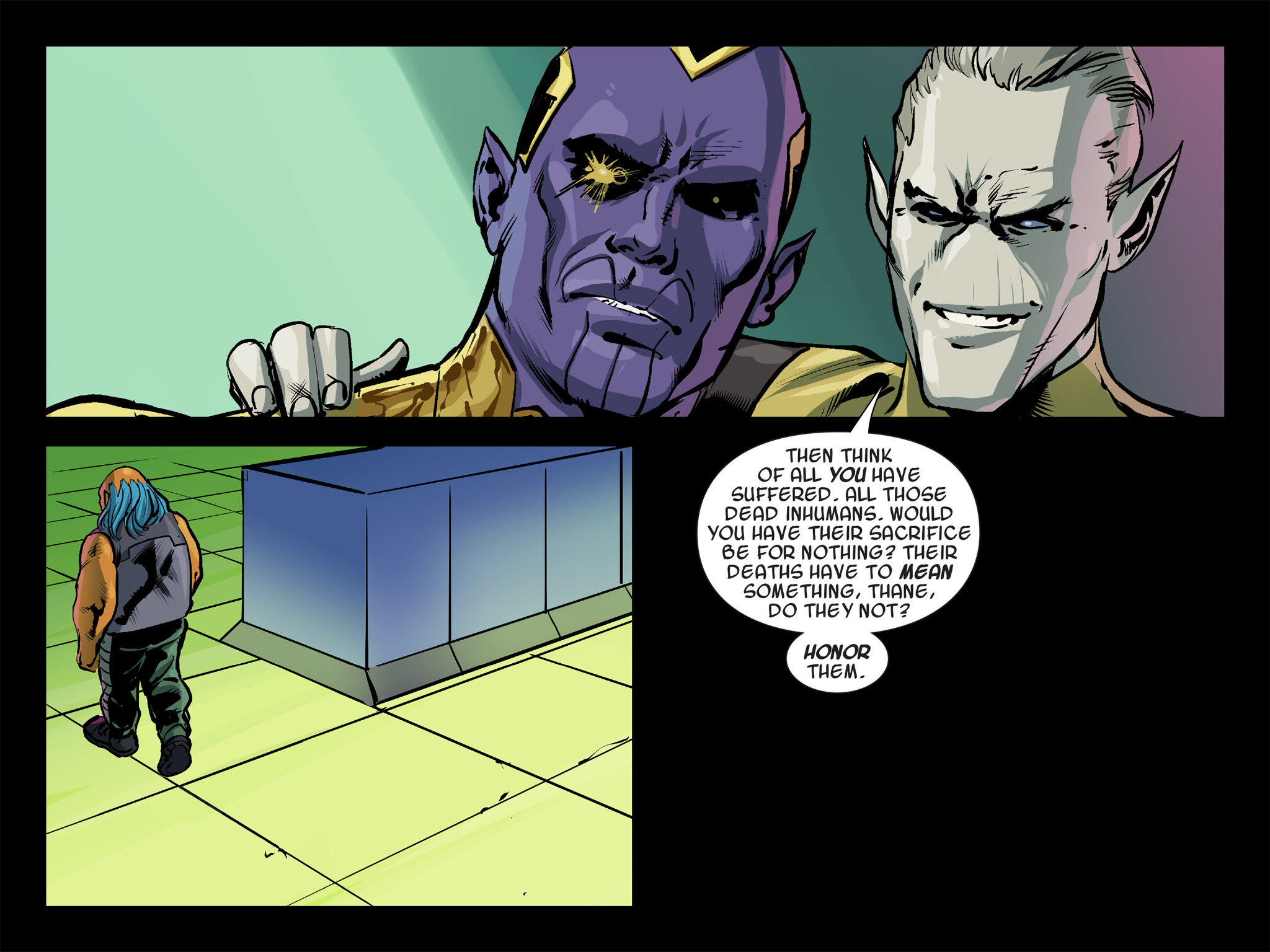 Read online Thanos: A God Up There Listening comic -  Issue # TPB - 102