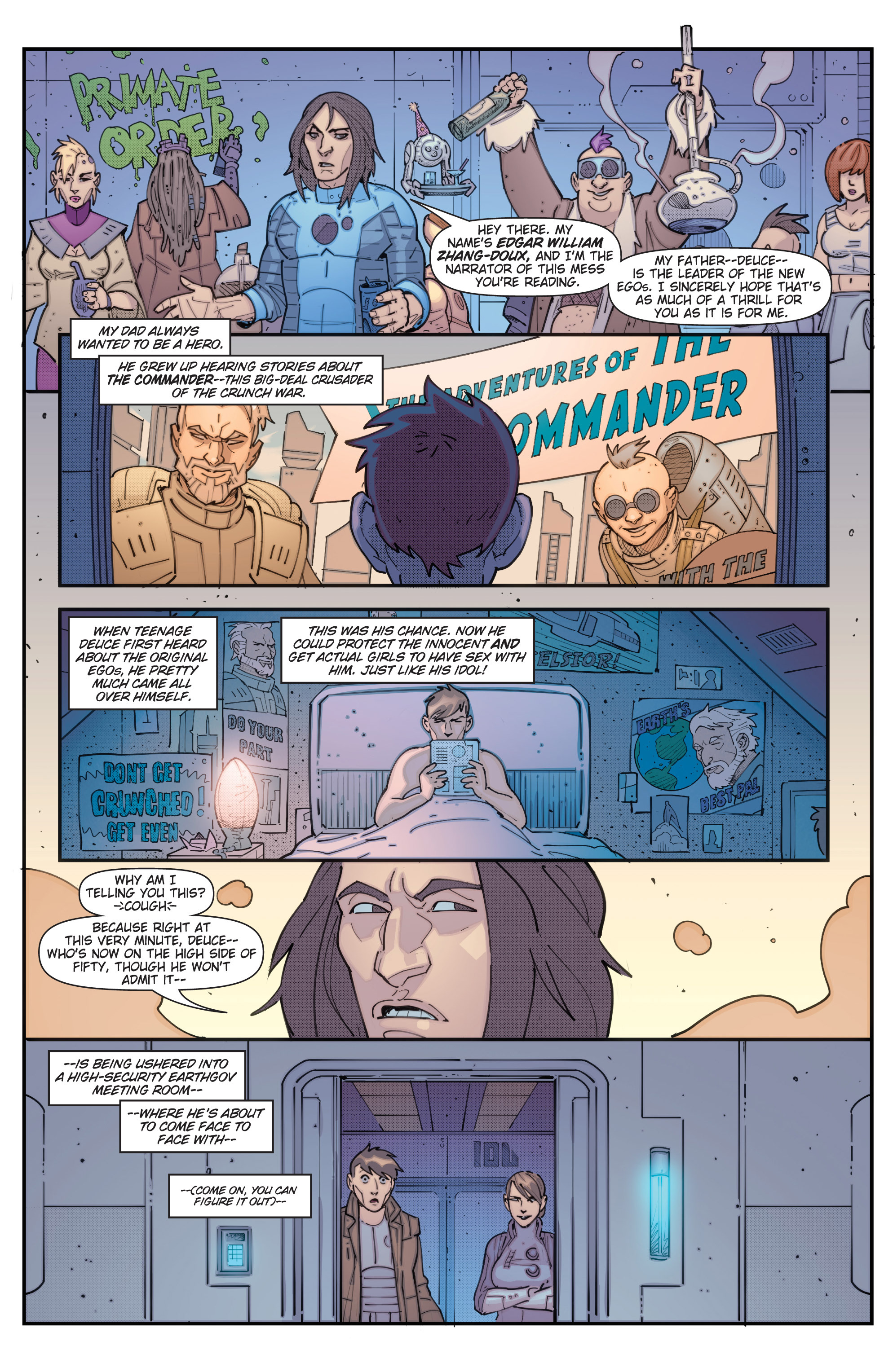 Read online EGOs comic -  Issue #5 - 4