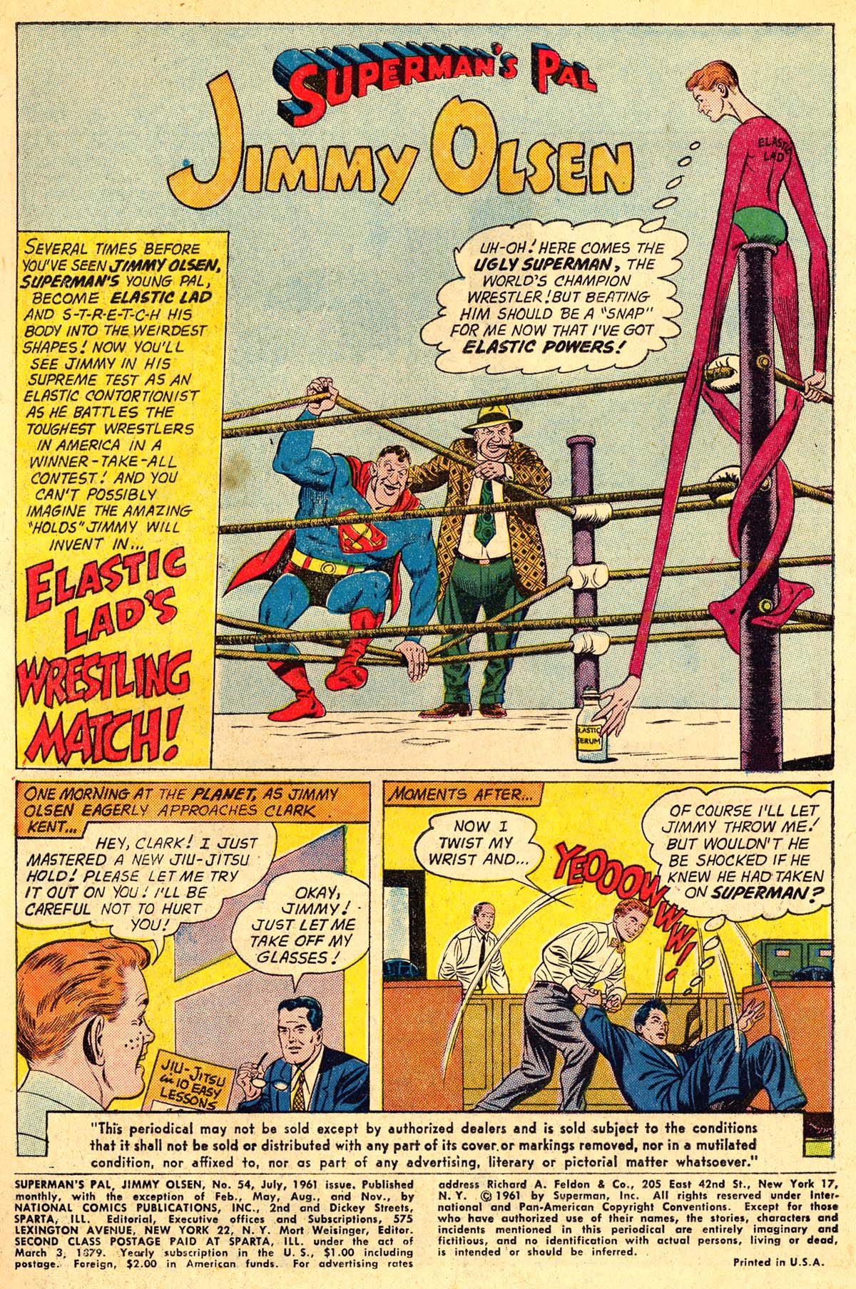 Read online Superman's Pal Jimmy Olsen comic -  Issue #54 - 3