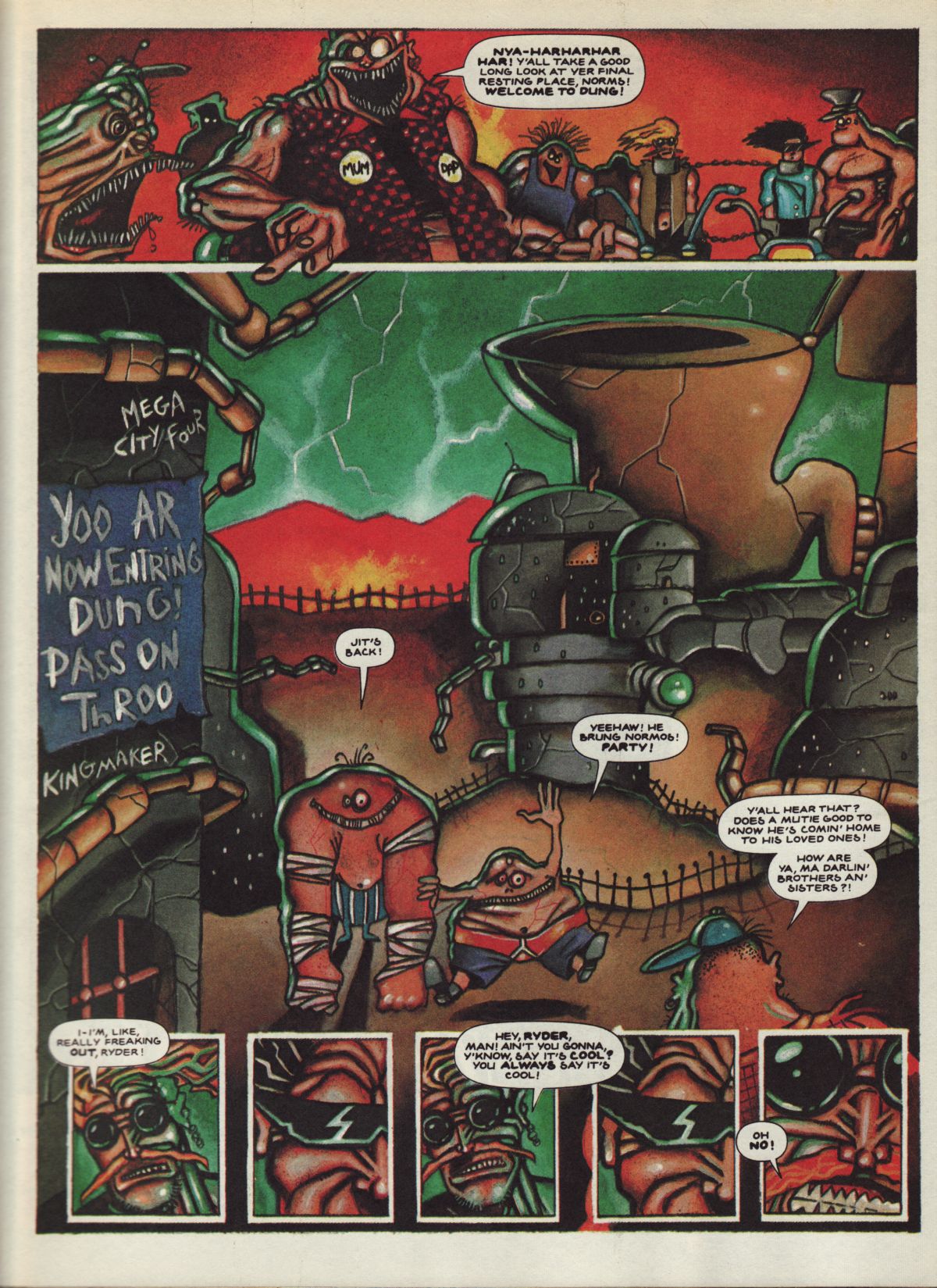 Read online Judge Dredd: The Megazine (vol. 2) comic -  Issue #22 - 14