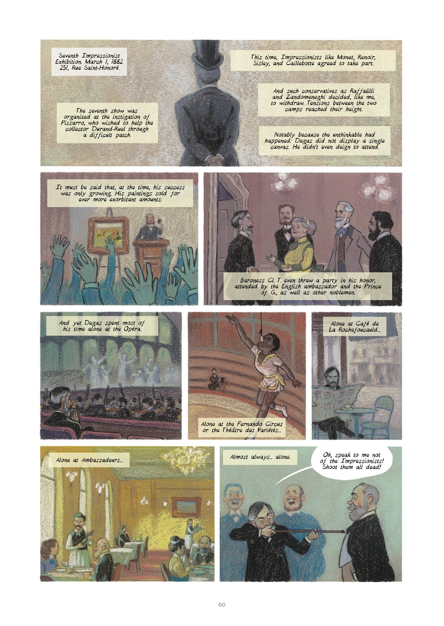 Read online Degas and Cassatt: The Dance of Solitude comic -  Issue # TPB - 59