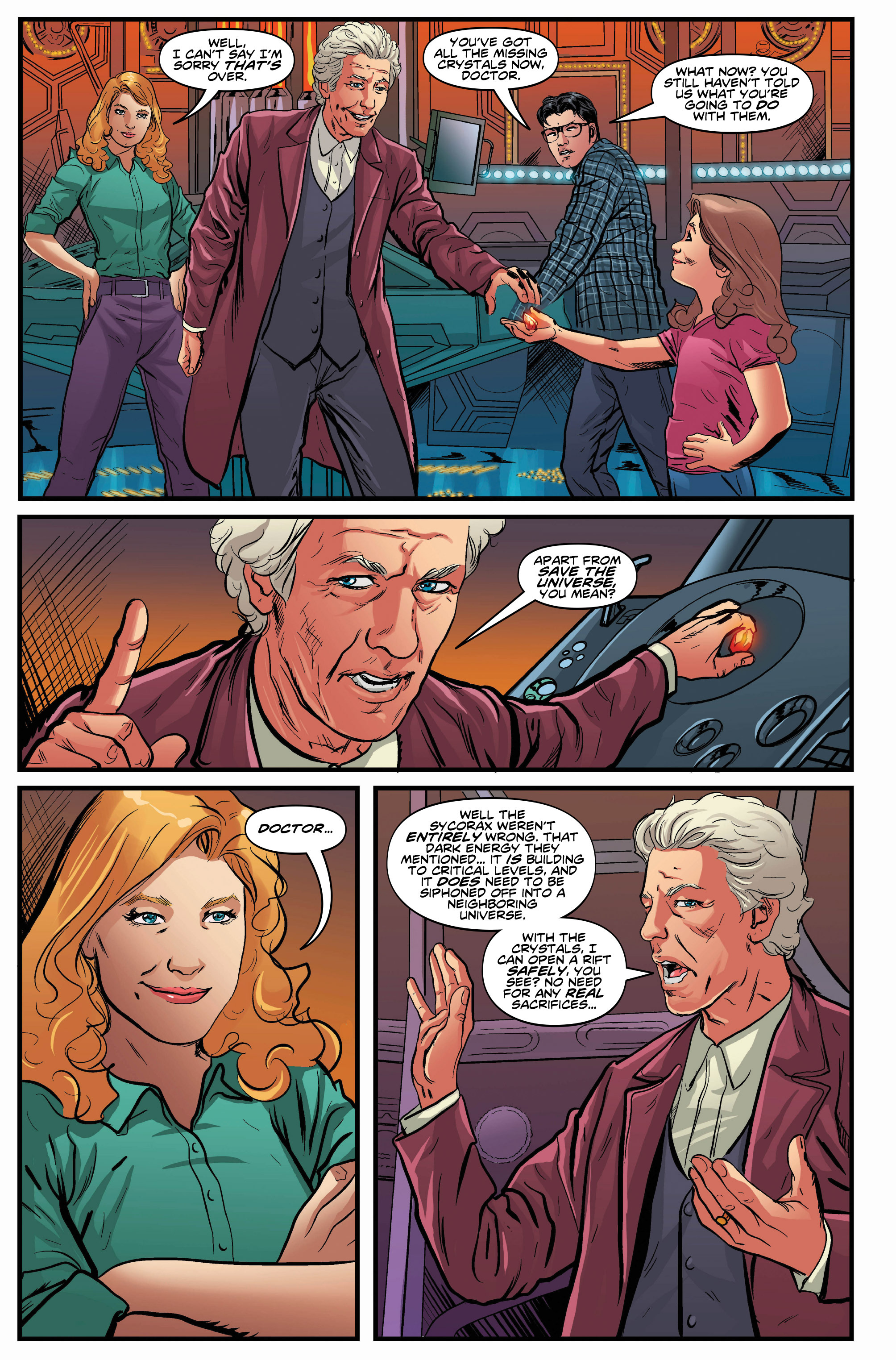 Read online Doctor Who: Ghost Stories comic -  Issue #7 - 12