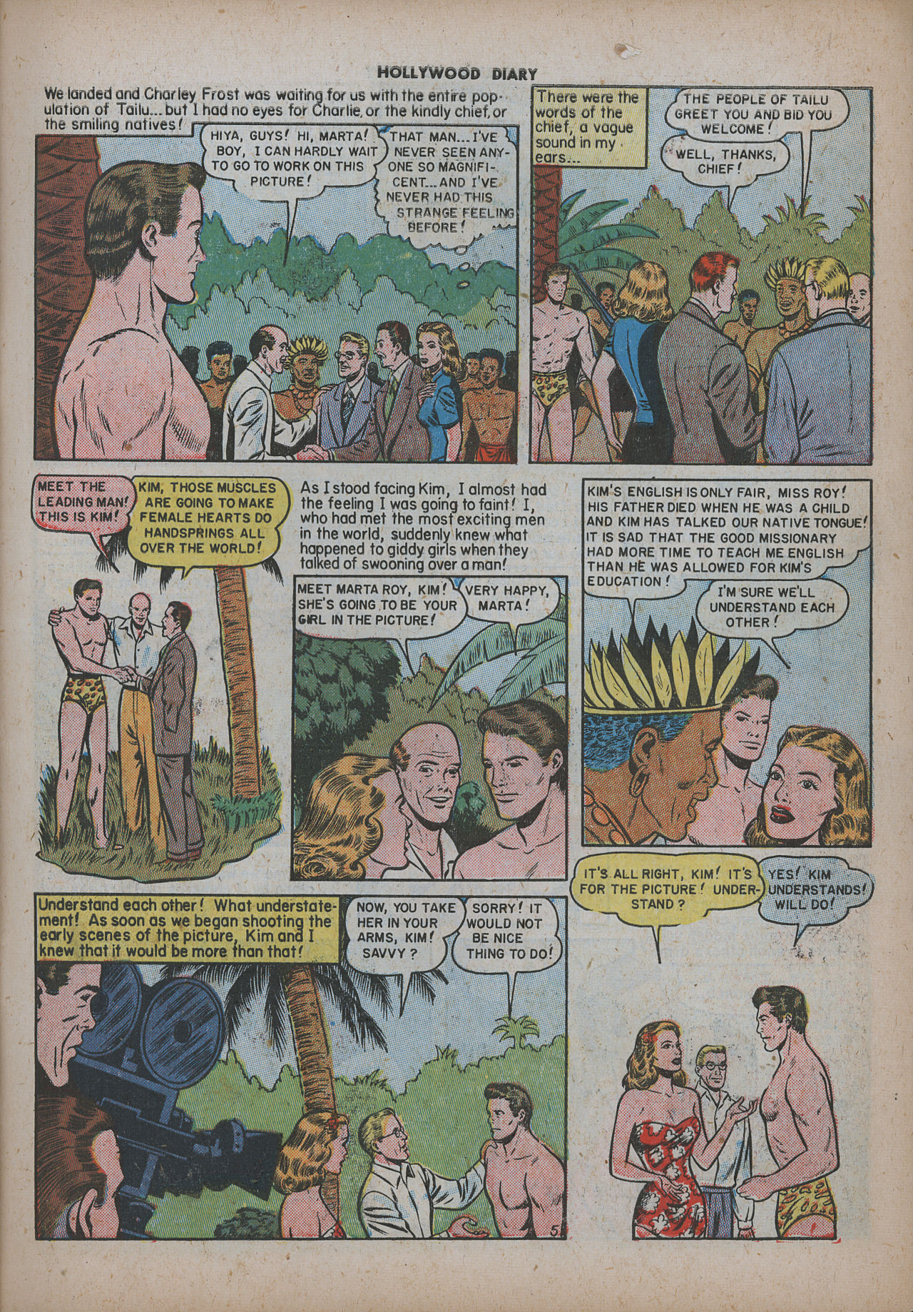 Read online Hollywood Diary comic -  Issue #4 - 7