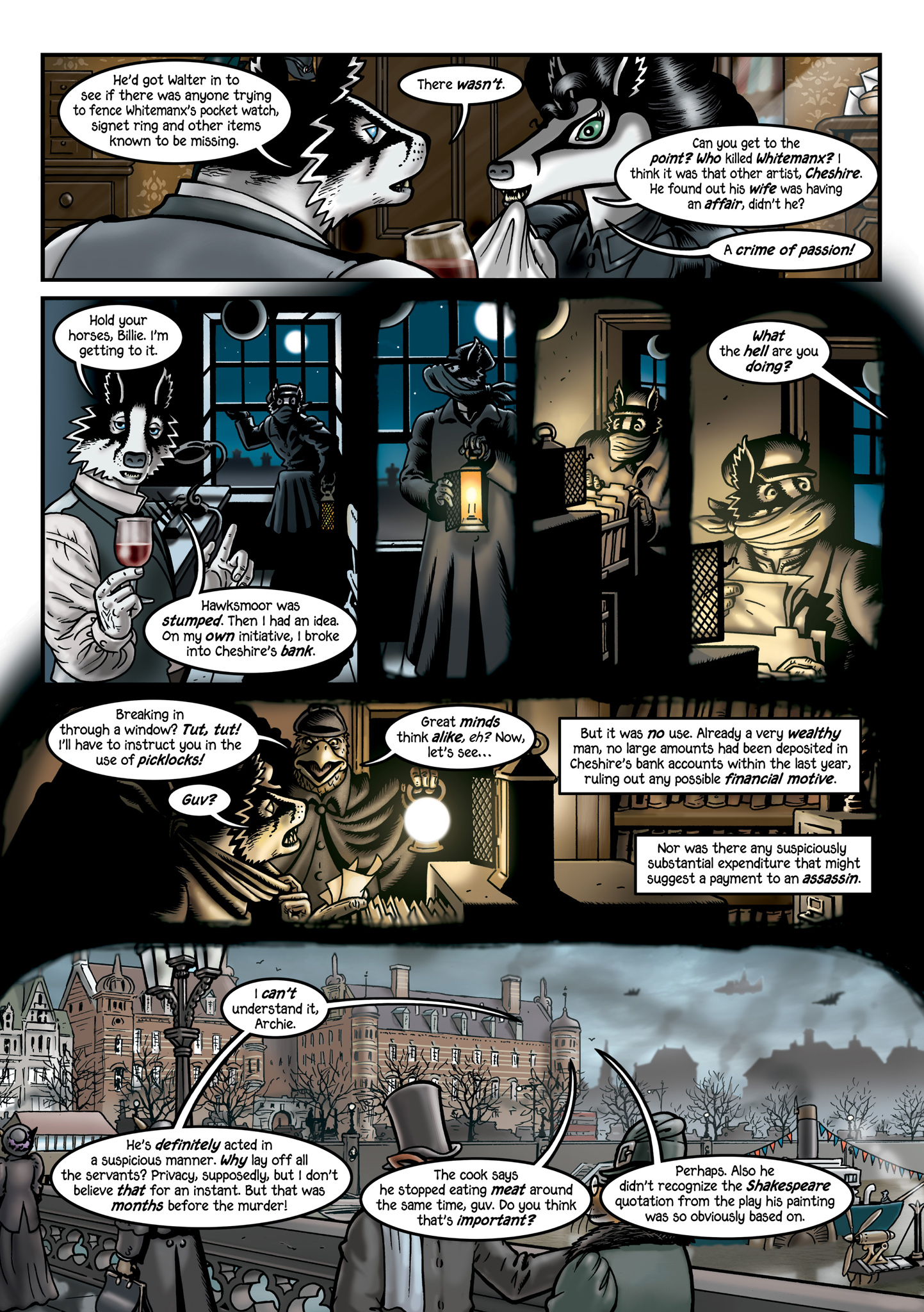 Read online Grandville Force Majeur comic -  Issue # TPB (Part 1) - 52