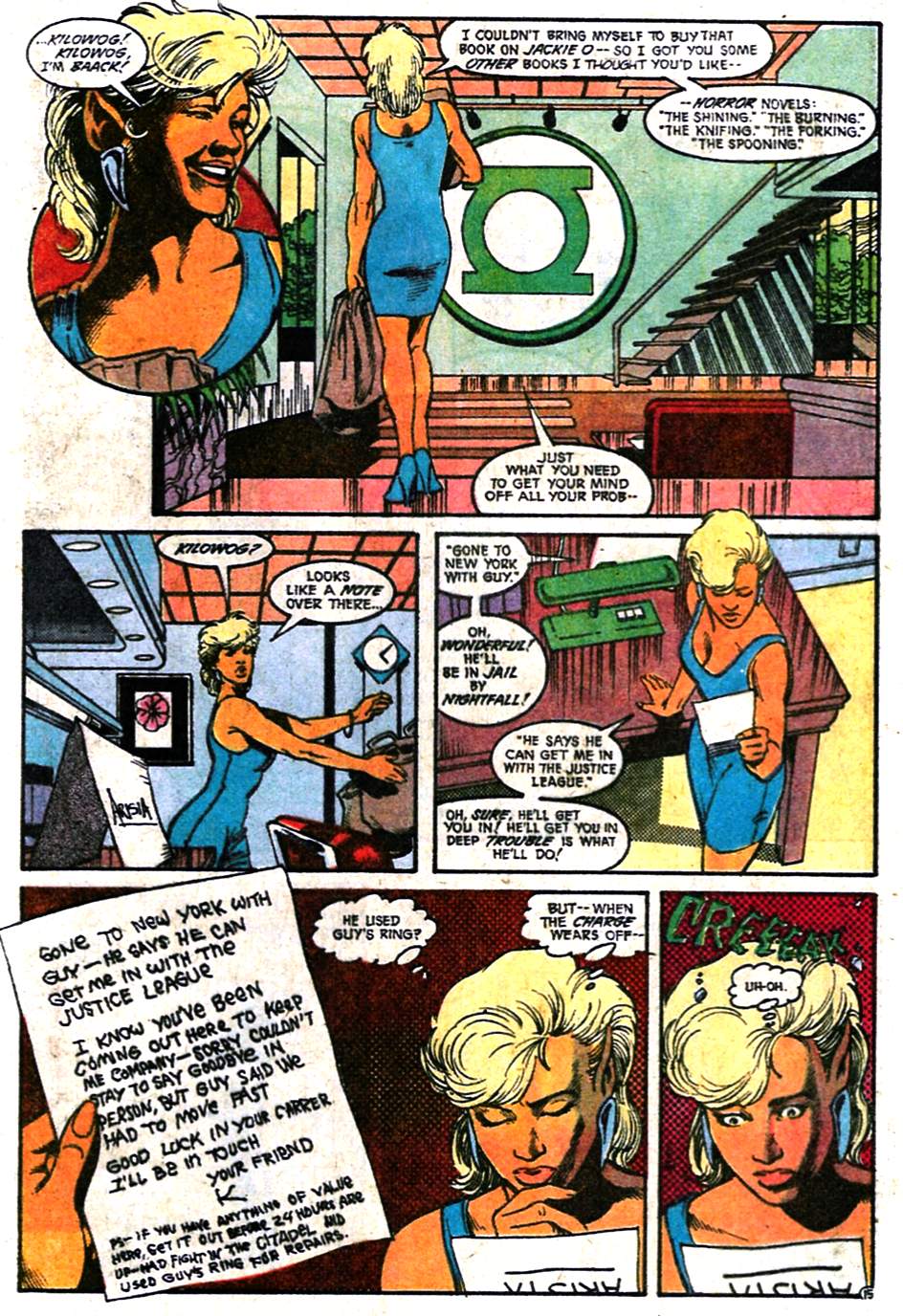 Read online Justice League America comic -  Issue #33 - 16