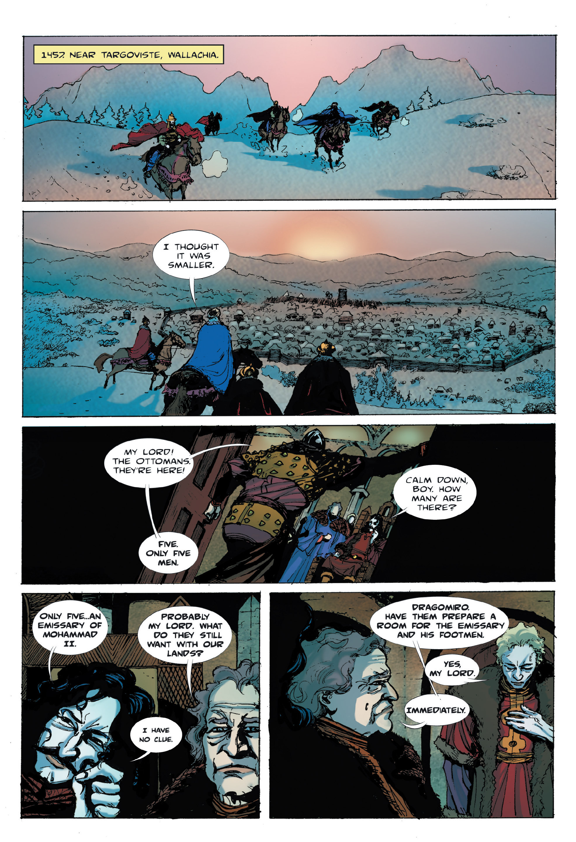 Read online Voivod: The True Story of Vlad the Impaler comic -  Issue # TPB - 15