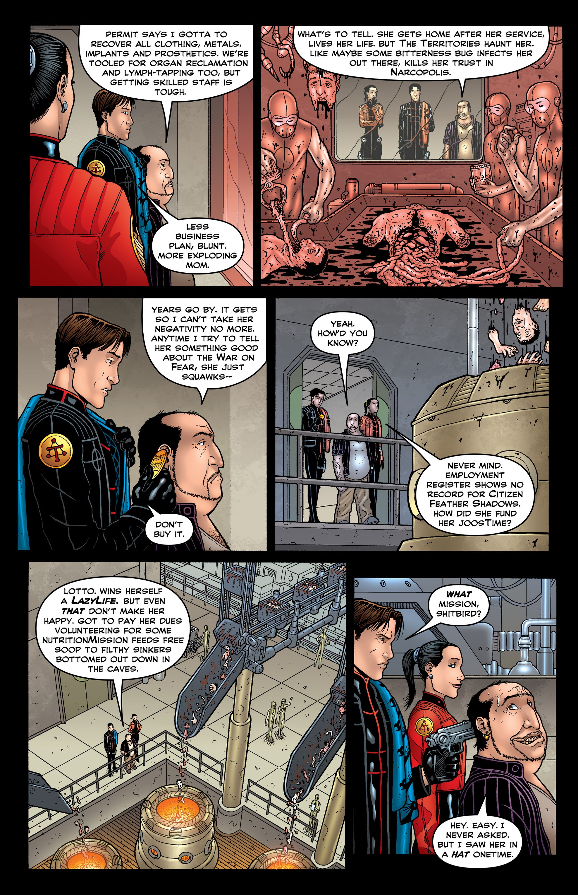 Read online Jamie Delano's Narcopolis comic -  Issue #3 - 9