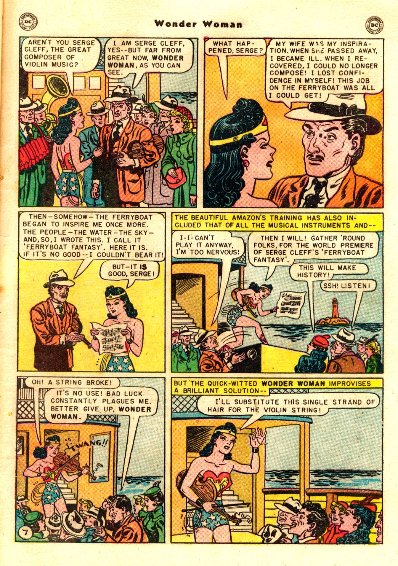 Read online Wonder Woman (1942) comic -  Issue #40 - 43