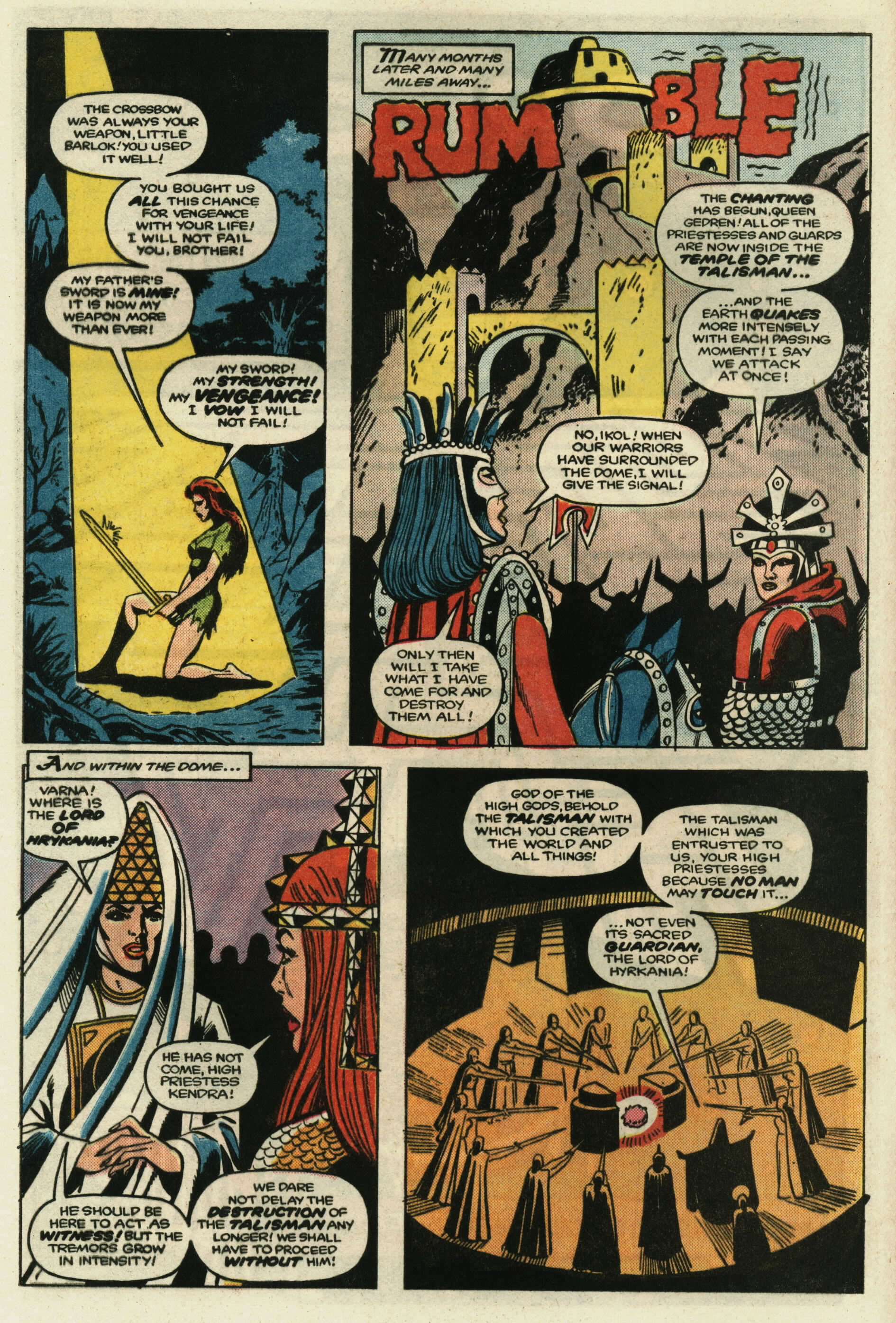 Read online Red Sonja: The Movie comic -  Issue #1 - 6