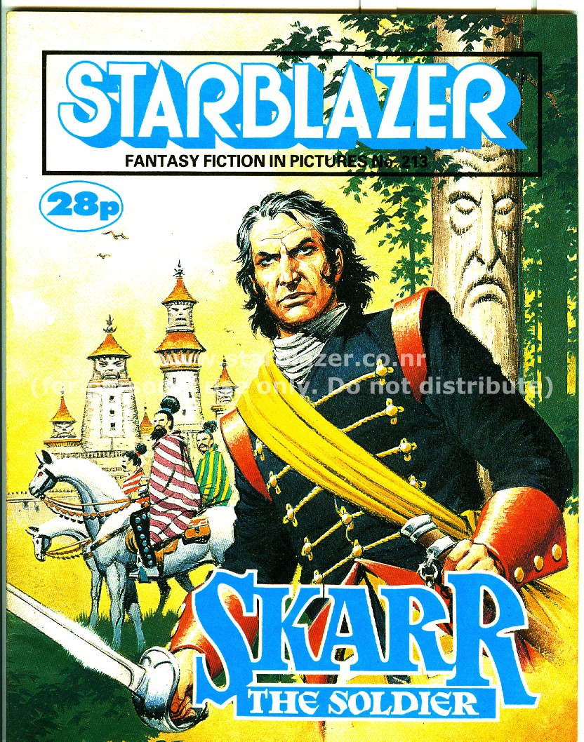 Read online Starblazer comic -  Issue #213 - 2