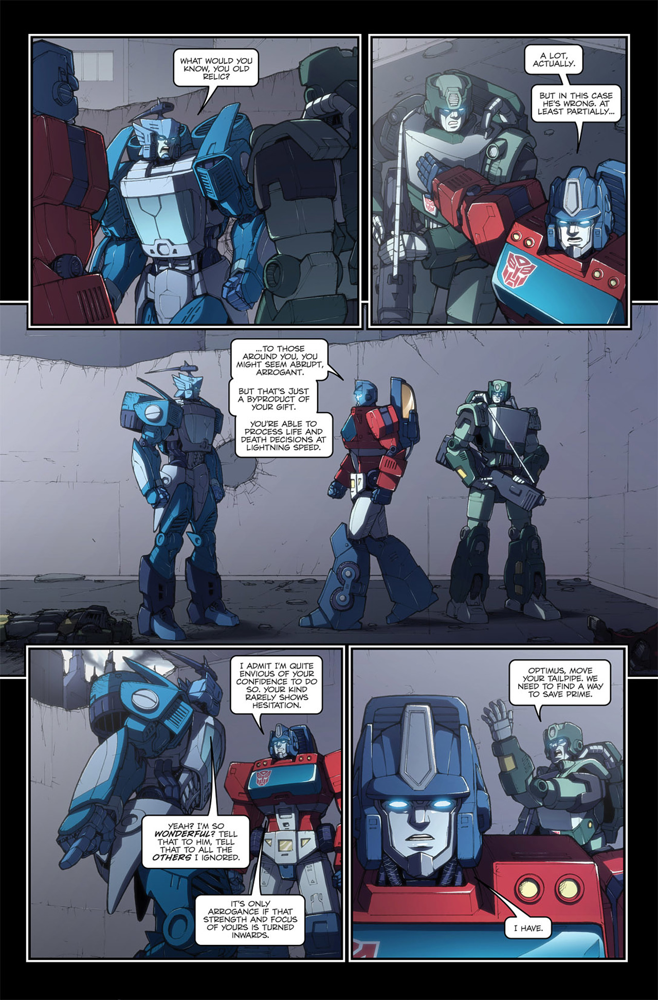 Read online Transformers Spotlight: Blurr comic -  Issue # Full - 21