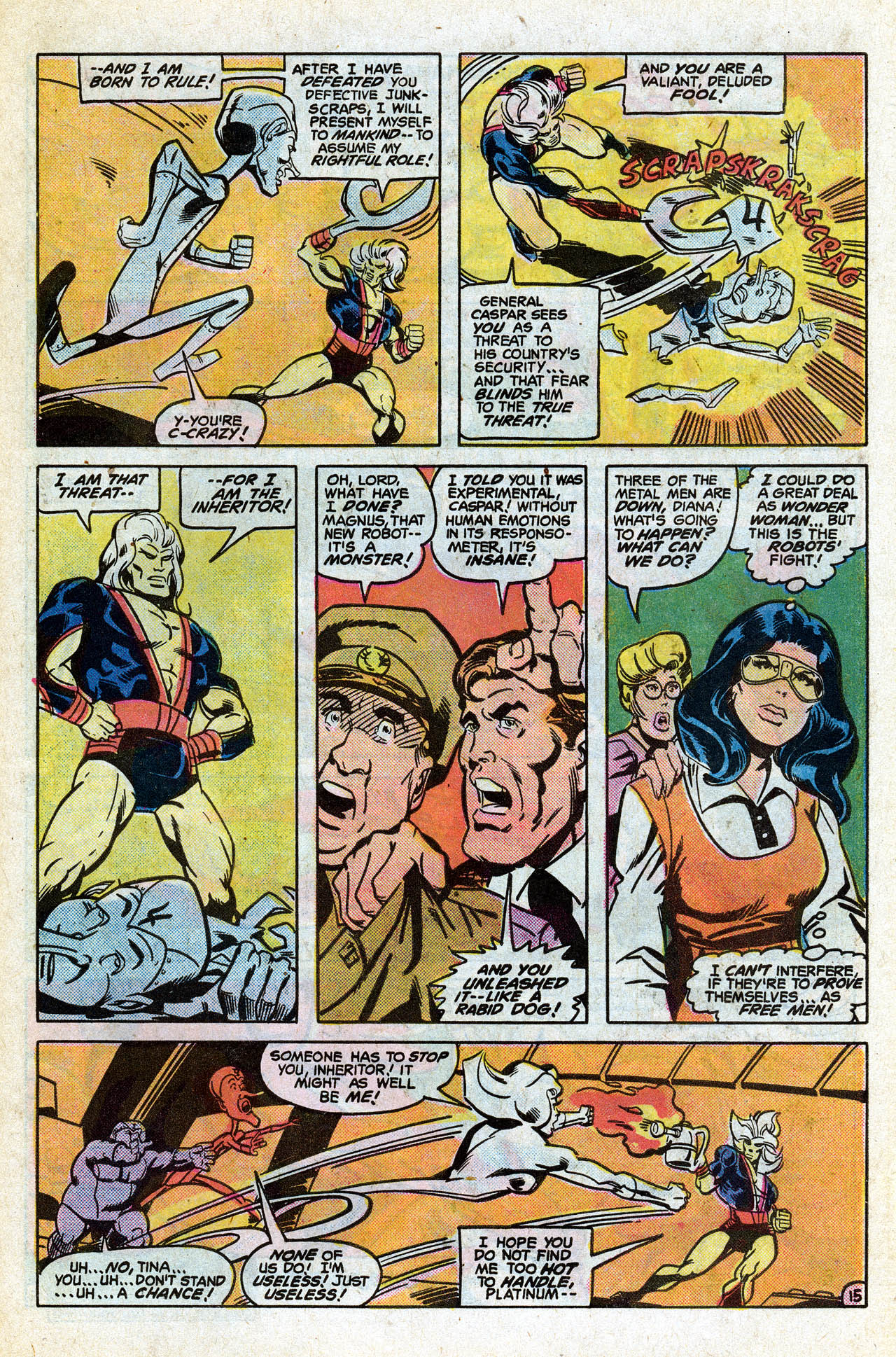 Read online Metal Men (1963) comic -  Issue #56 - 27