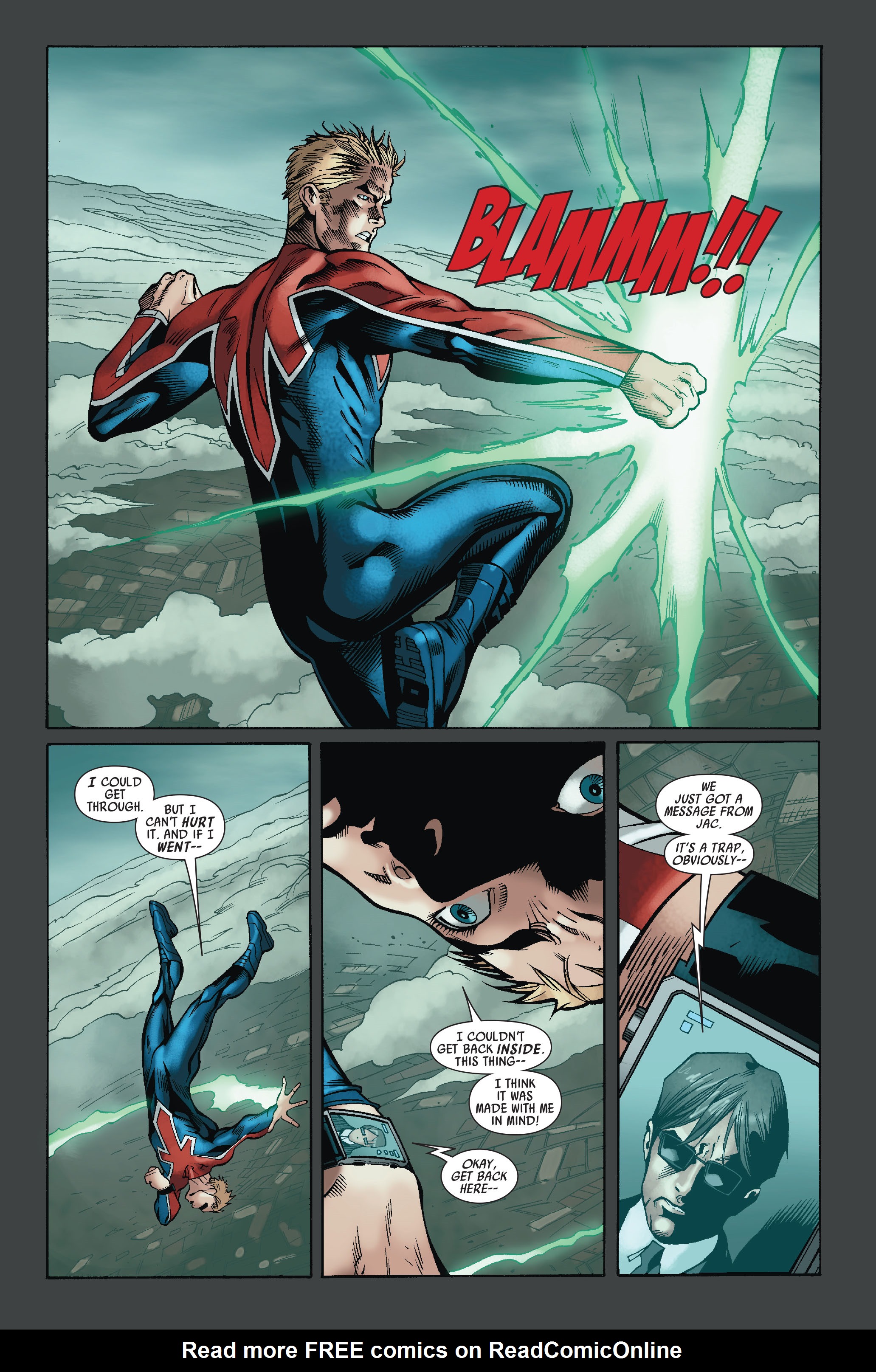 Read online Captain Britain and MI13 comic -  Issue #13 - 14