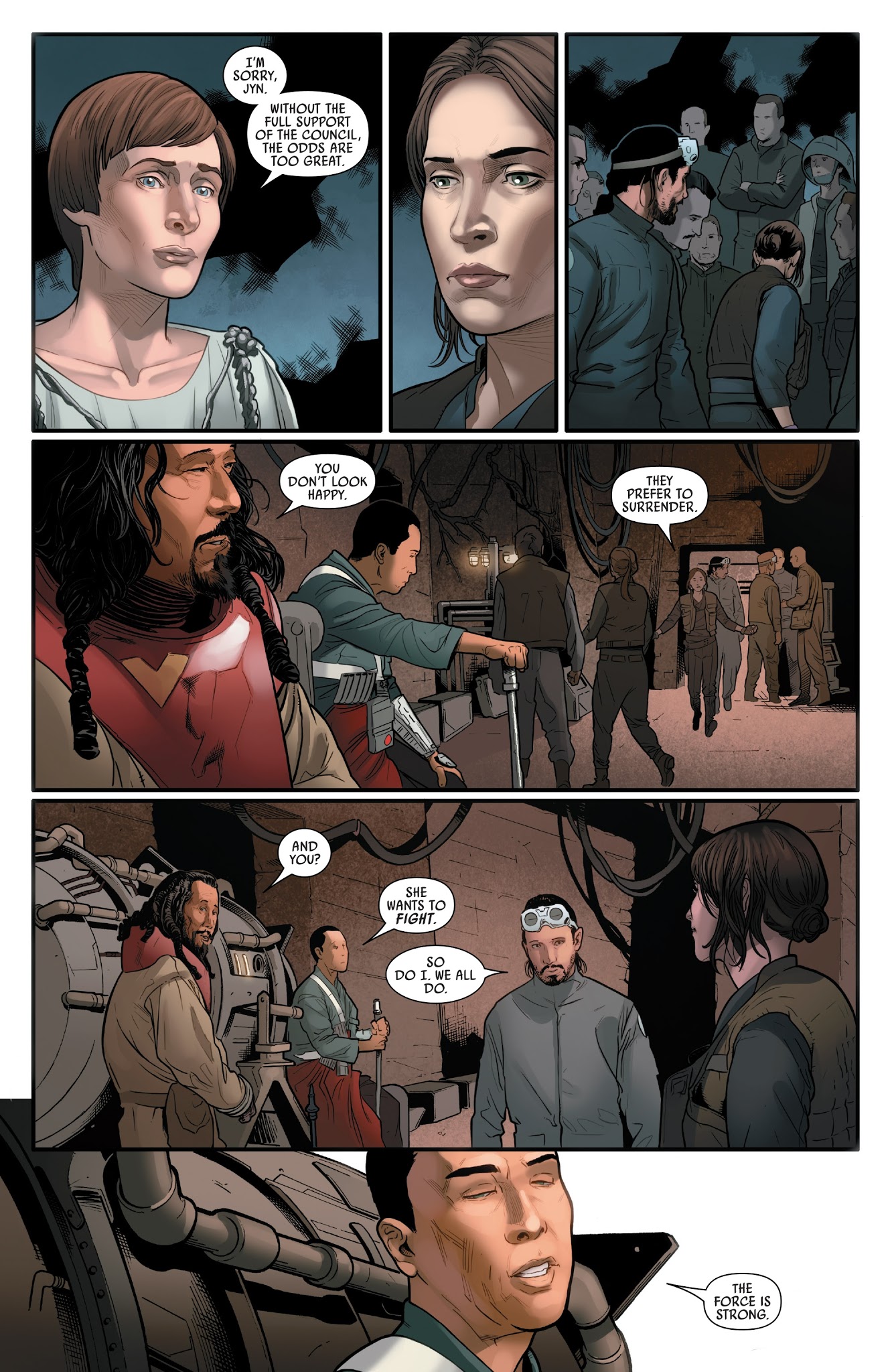 Read online Star Wars: Rogue One Adaptation comic -  Issue #4 - 17