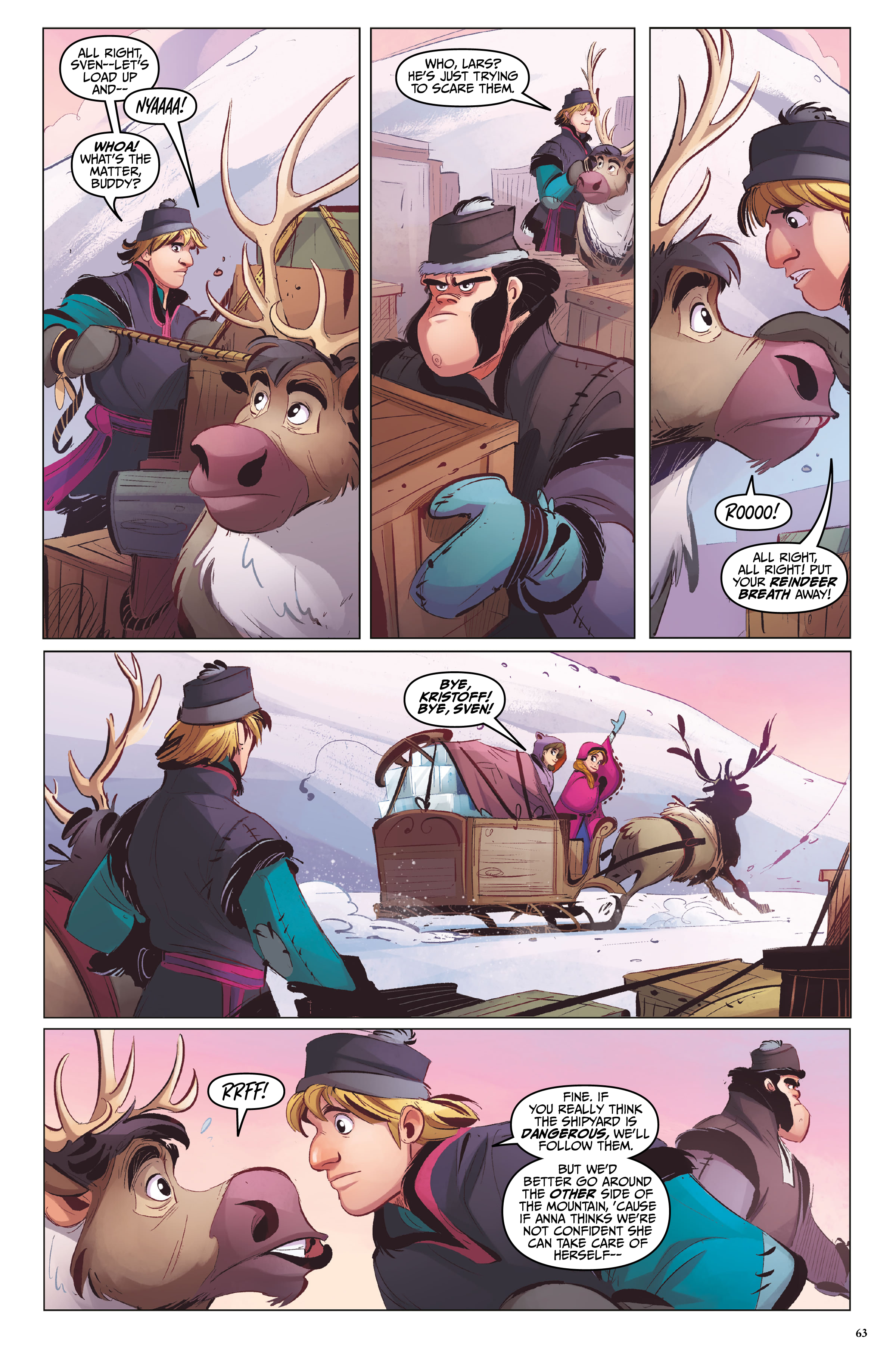 Read online Disney Frozen Library Edition comic -  Issue # TPB (Part 1) - 65