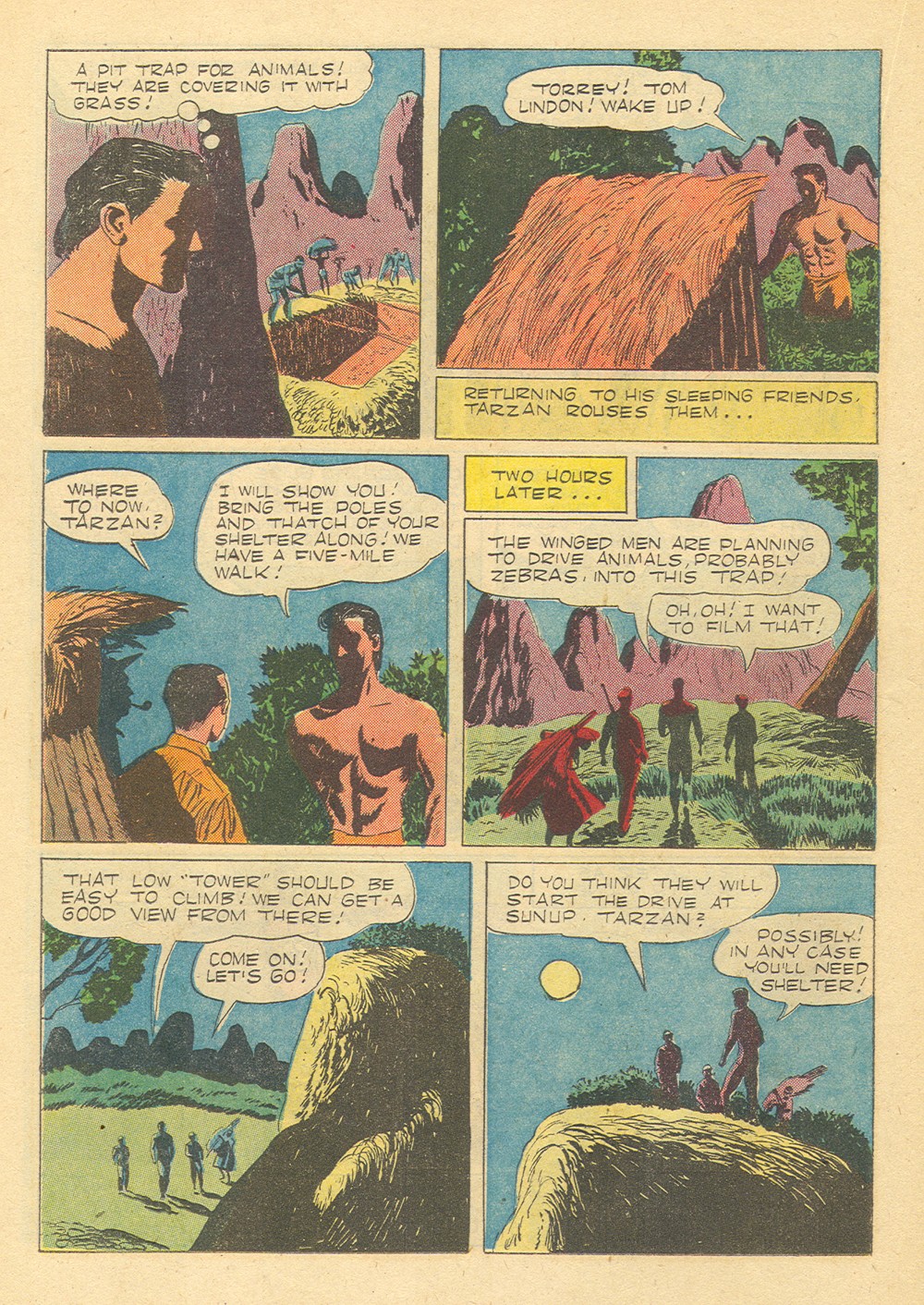 Read online Tarzan (1948) comic -  Issue #74 - 22