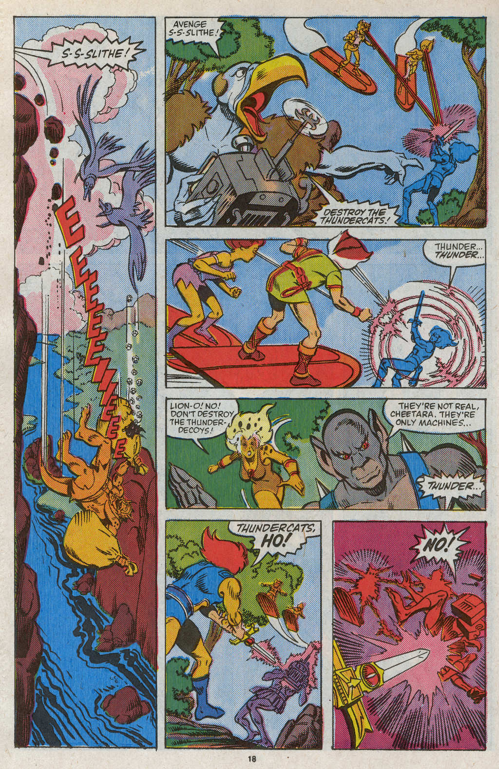 Read online ThunderCats (1985) comic -  Issue #22 - 27
