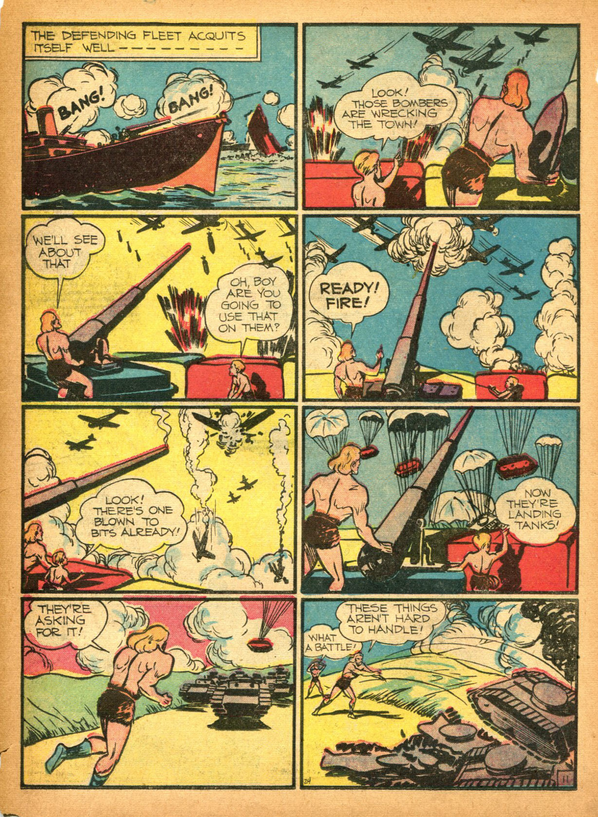 Read online Samson (1940) comic -  Issue #2 - 26