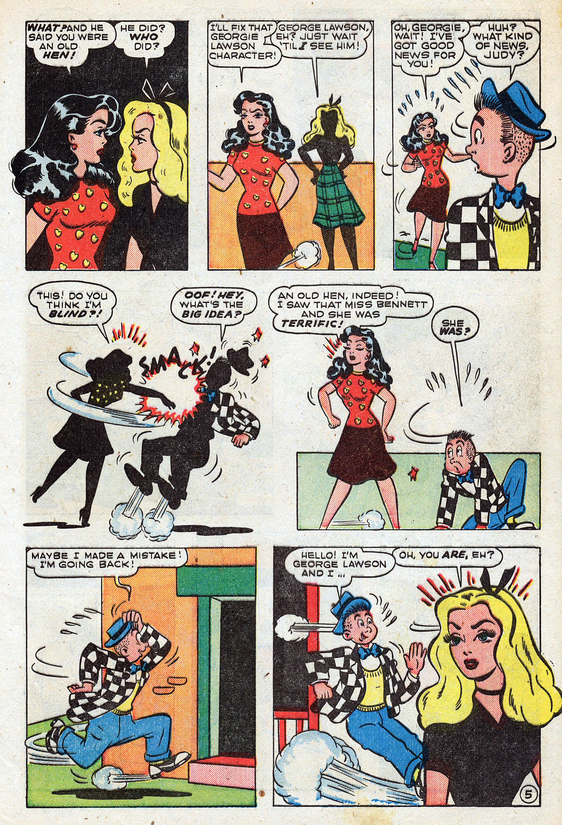 Read online Georgie Comics (1945) comic -  Issue #18 - 45