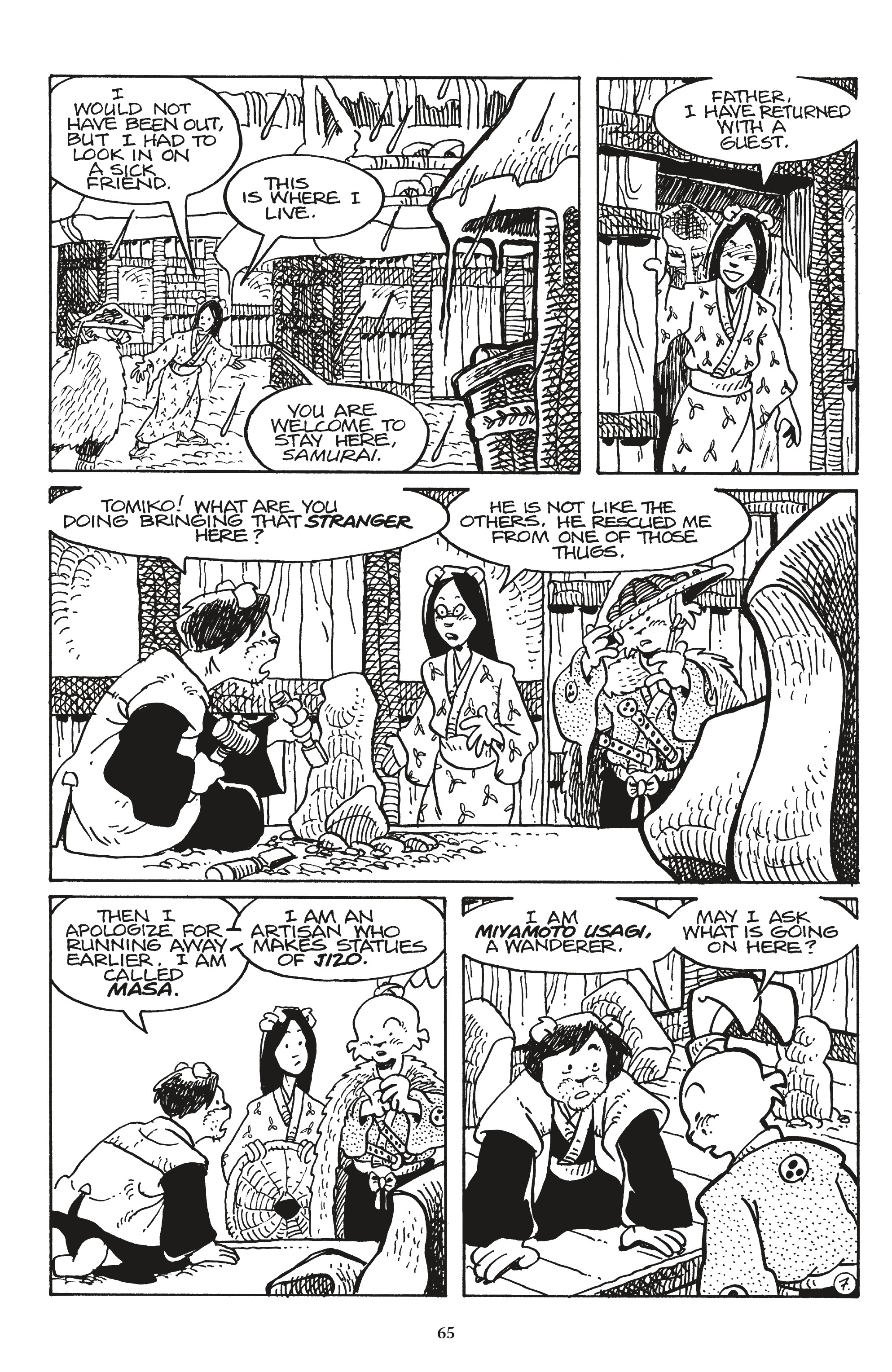 Read online The Usagi Yojimbo Saga comic -  Issue # TPB 8 (Part 1) - 65