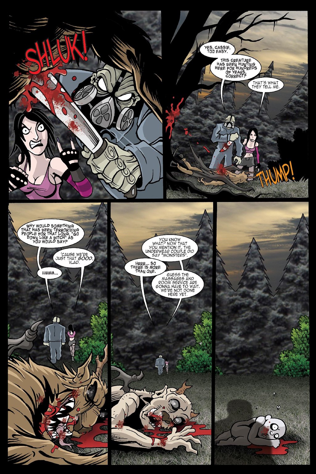 Read online Hack/Slash Deluxe comic -  Issue # TPB 3 (Part 5) - 47