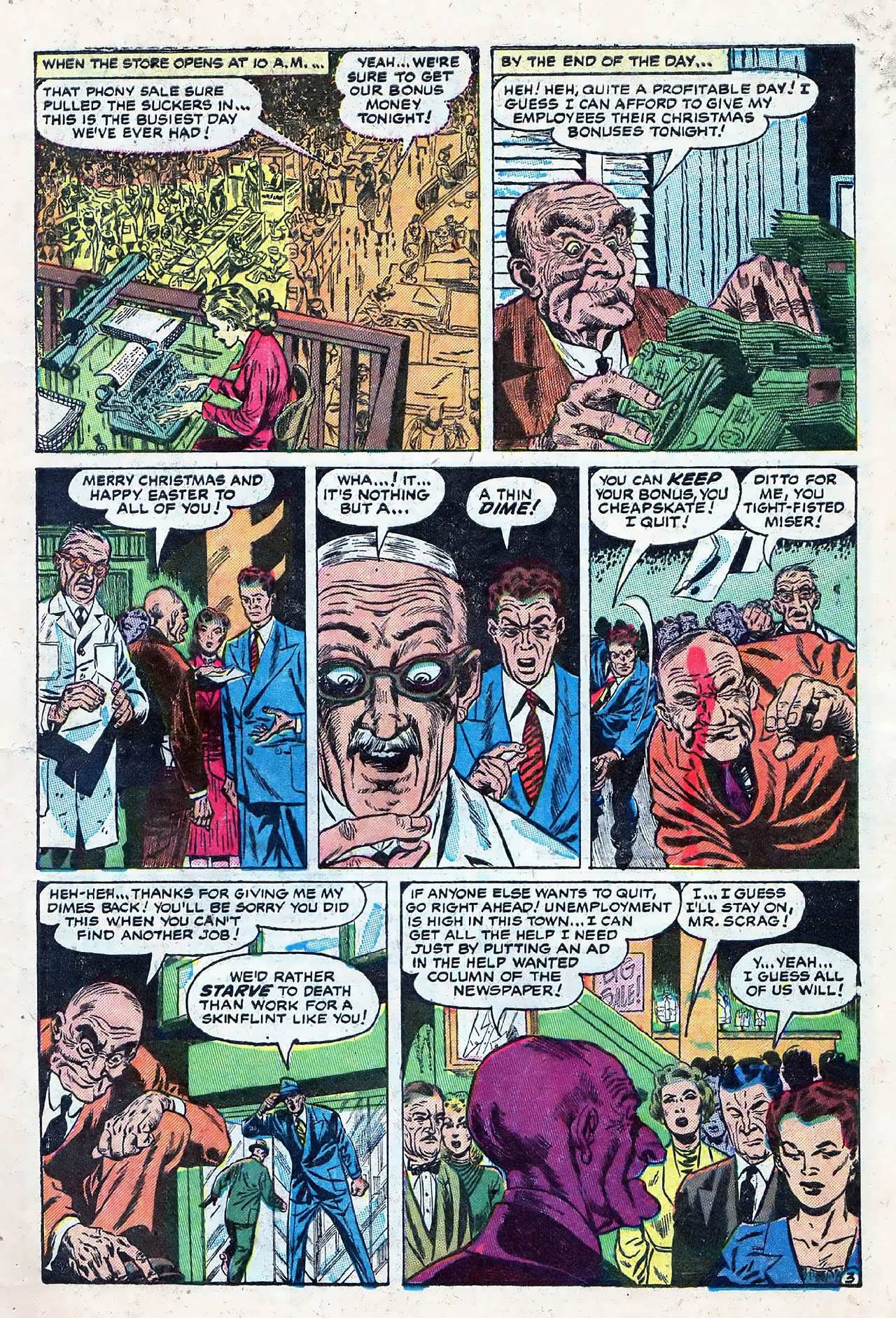 Read online Mystic (1951) comic -  Issue #19 - 5