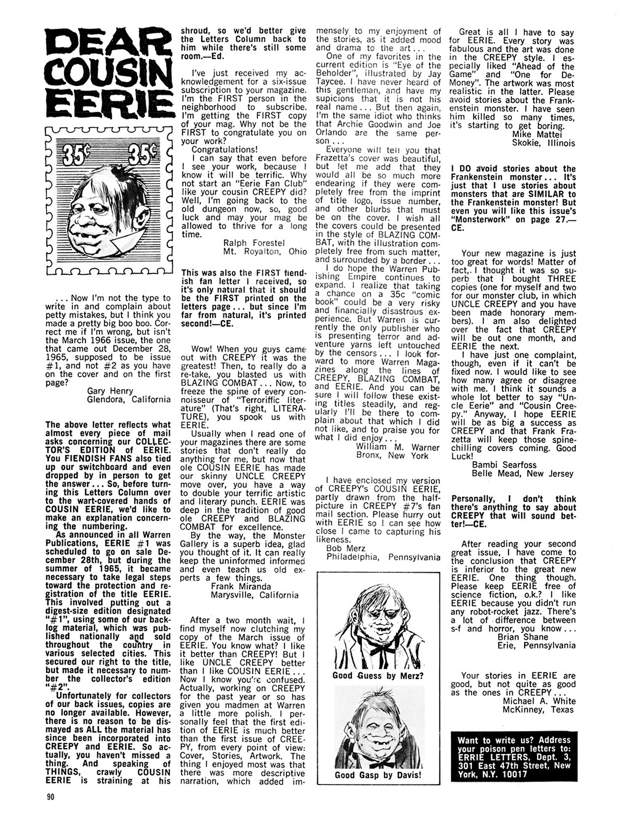 Read online Eerie Archives comic -  Issue # TPB 1 - 91