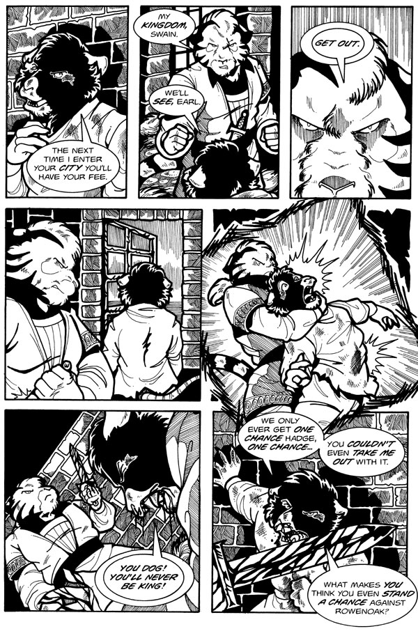 Read online Tall Tails: Thieves' Quest comic -  Issue #12 - 13