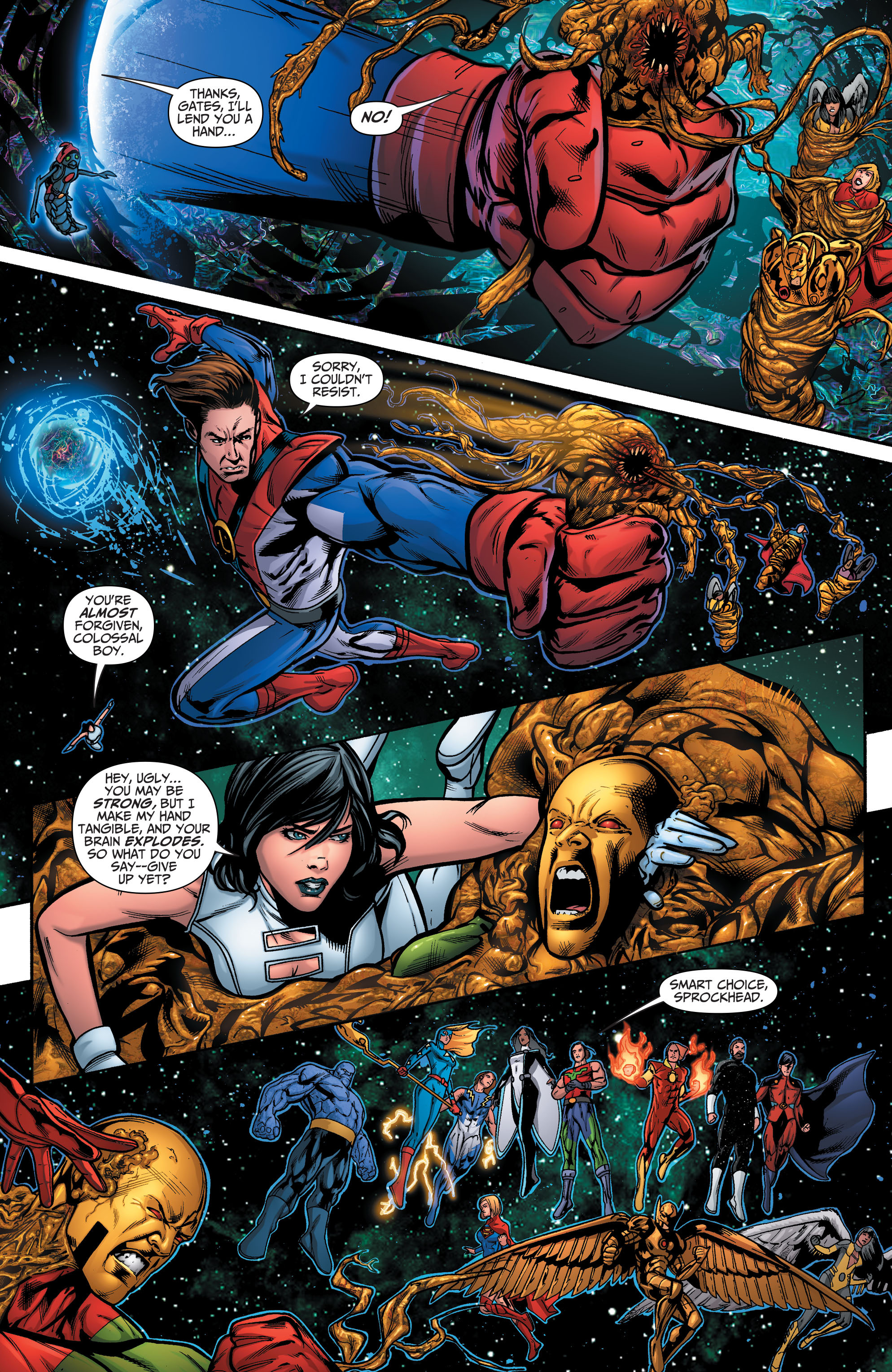 Read online Justice League United comic -  Issue #9 - 17