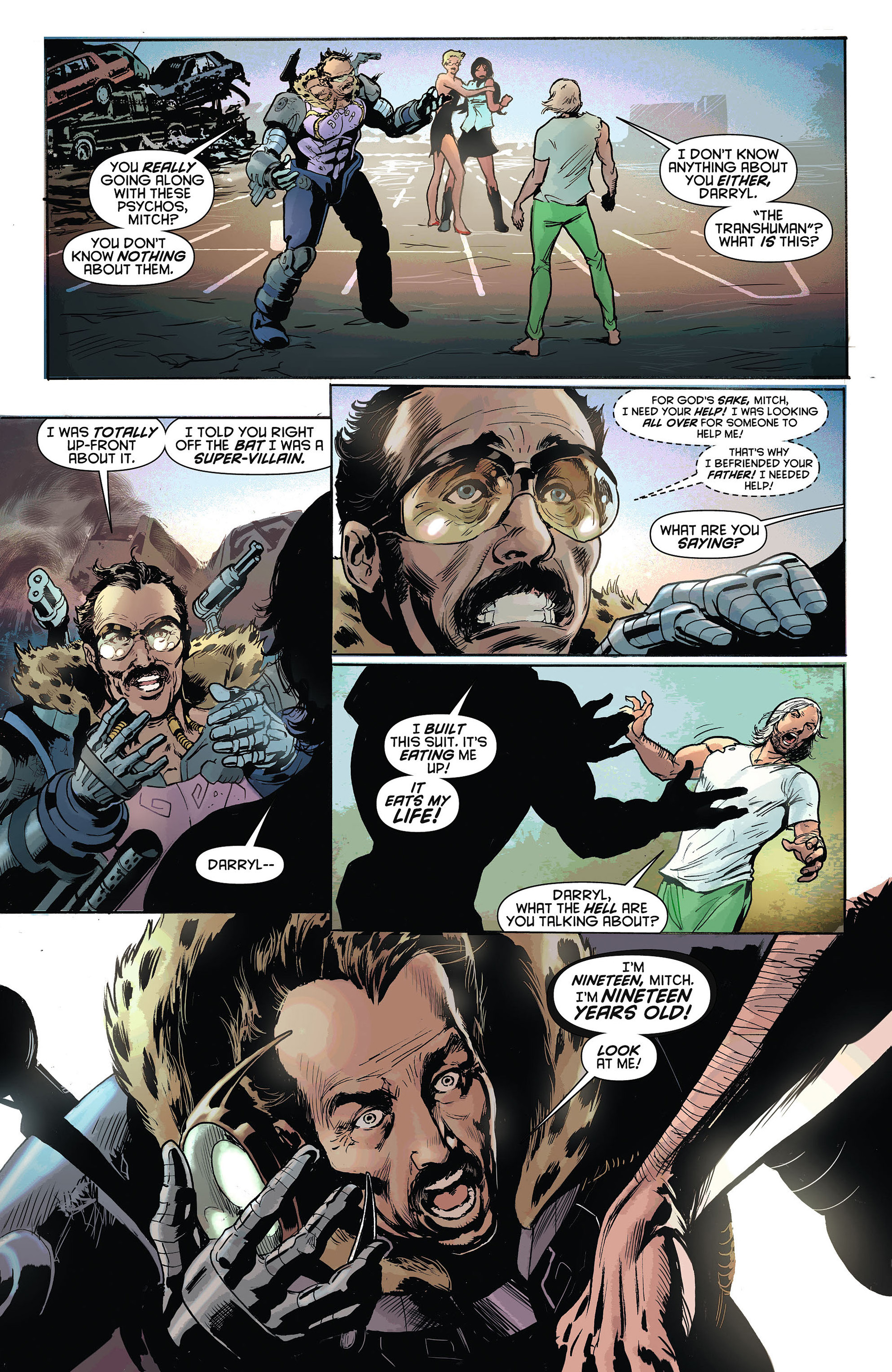 Read online Resurrection Man (2011) comic -  Issue #4 - 14