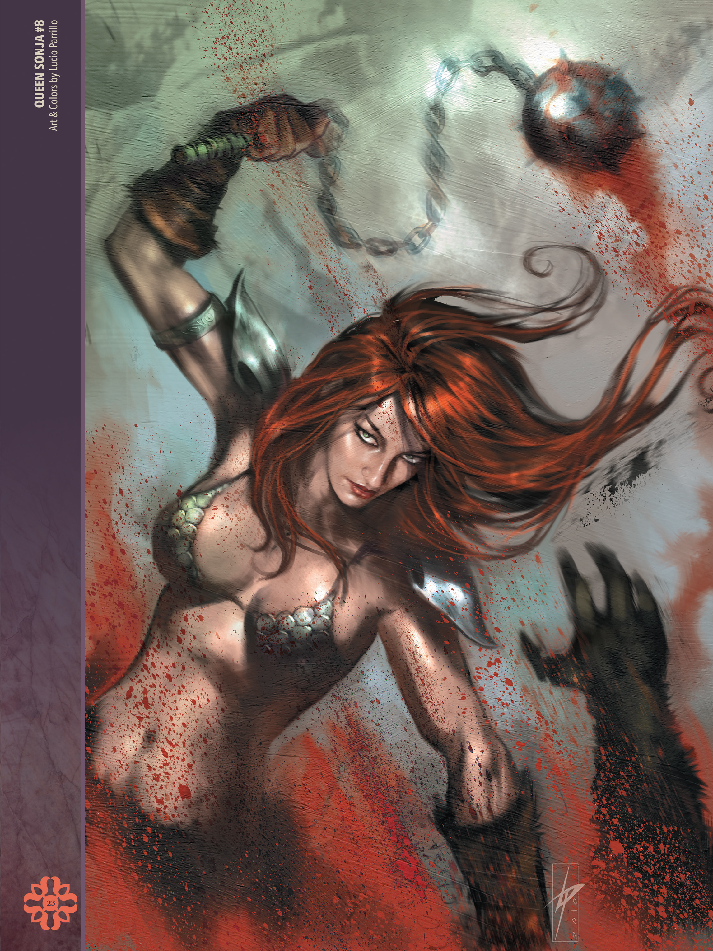 Read online The Art of Red Sonja comic -  Issue # TPB 2 (Part 1) - 23