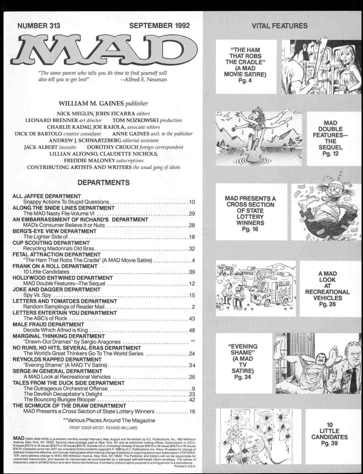 Read online MAD comic -  Issue #313 - 3