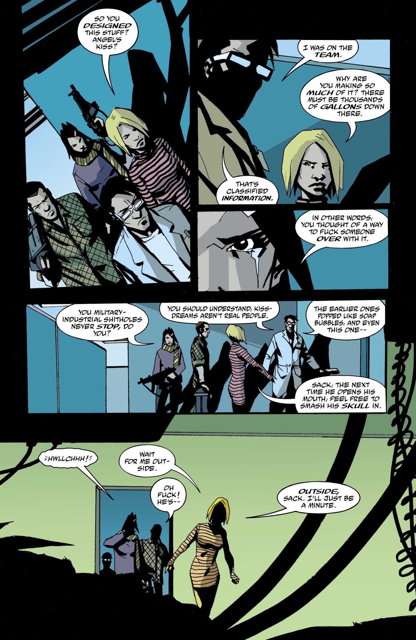 Read online Faker comic -  Issue #5 - 17