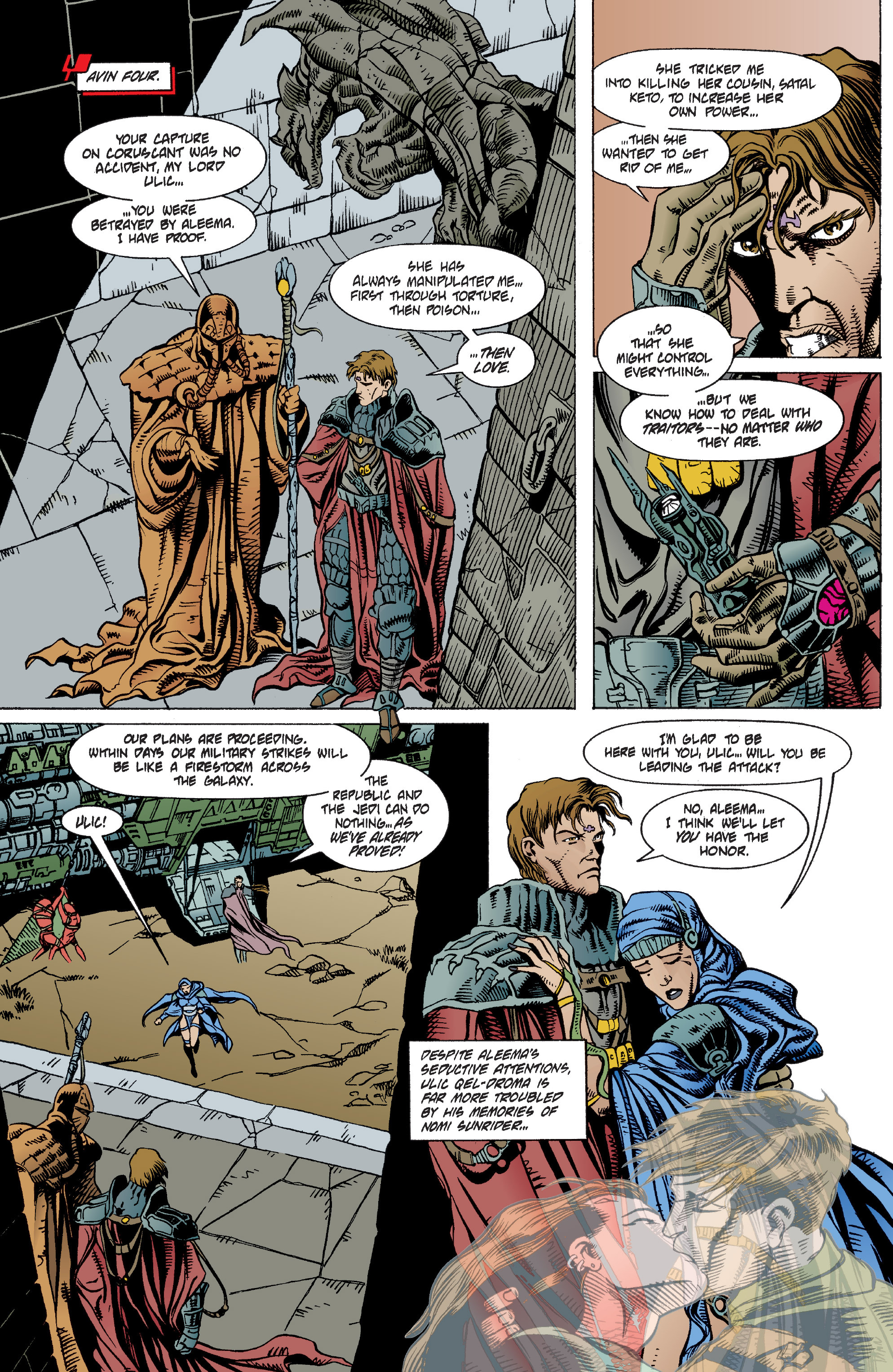 Read online Star Wars: Tales of the Jedi - The Sith War comic -  Issue #4 - 4