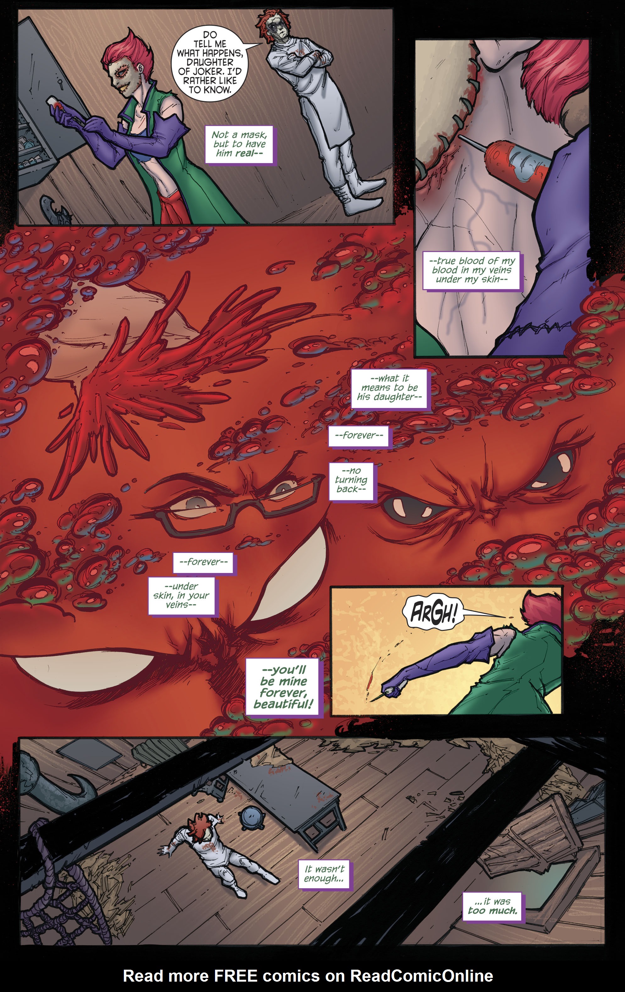 Read online Batman Arkham: Joker's Daughter comic -  Issue # TPB (Part 2) - 113