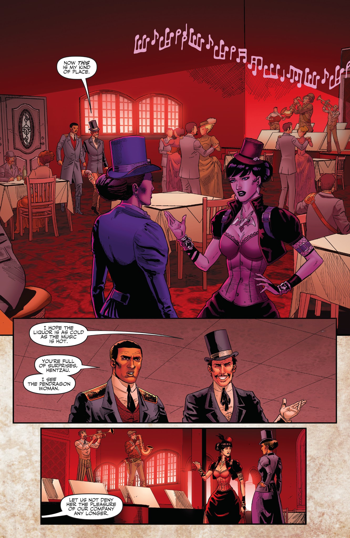 Read online Legenderry: Vampirella comic -  Issue # _TPB - 40