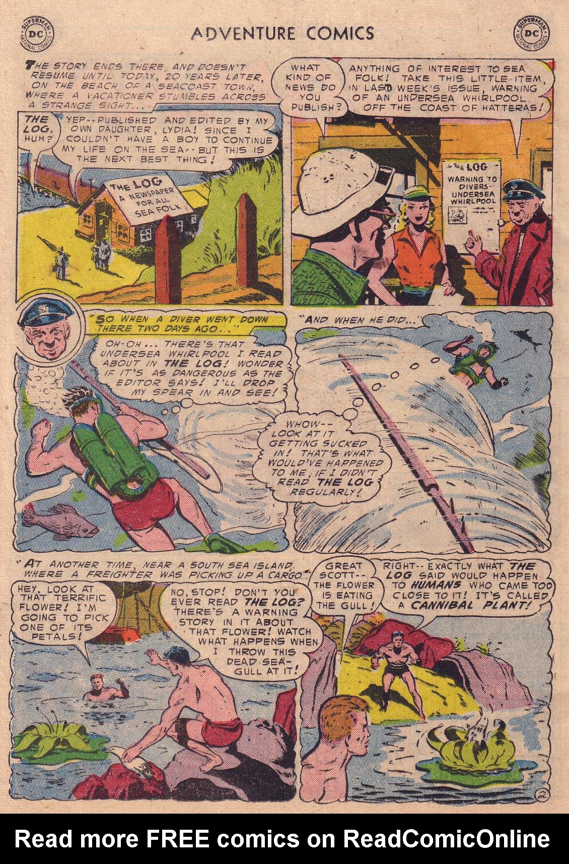 Read online Adventure Comics (1938) comic -  Issue #210 - 16