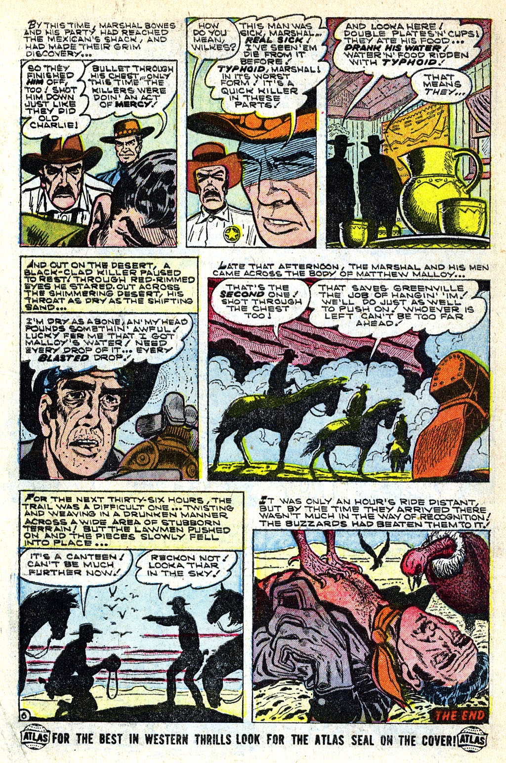 Read online Western Outlaws (1954) comic -  Issue #1 - 32