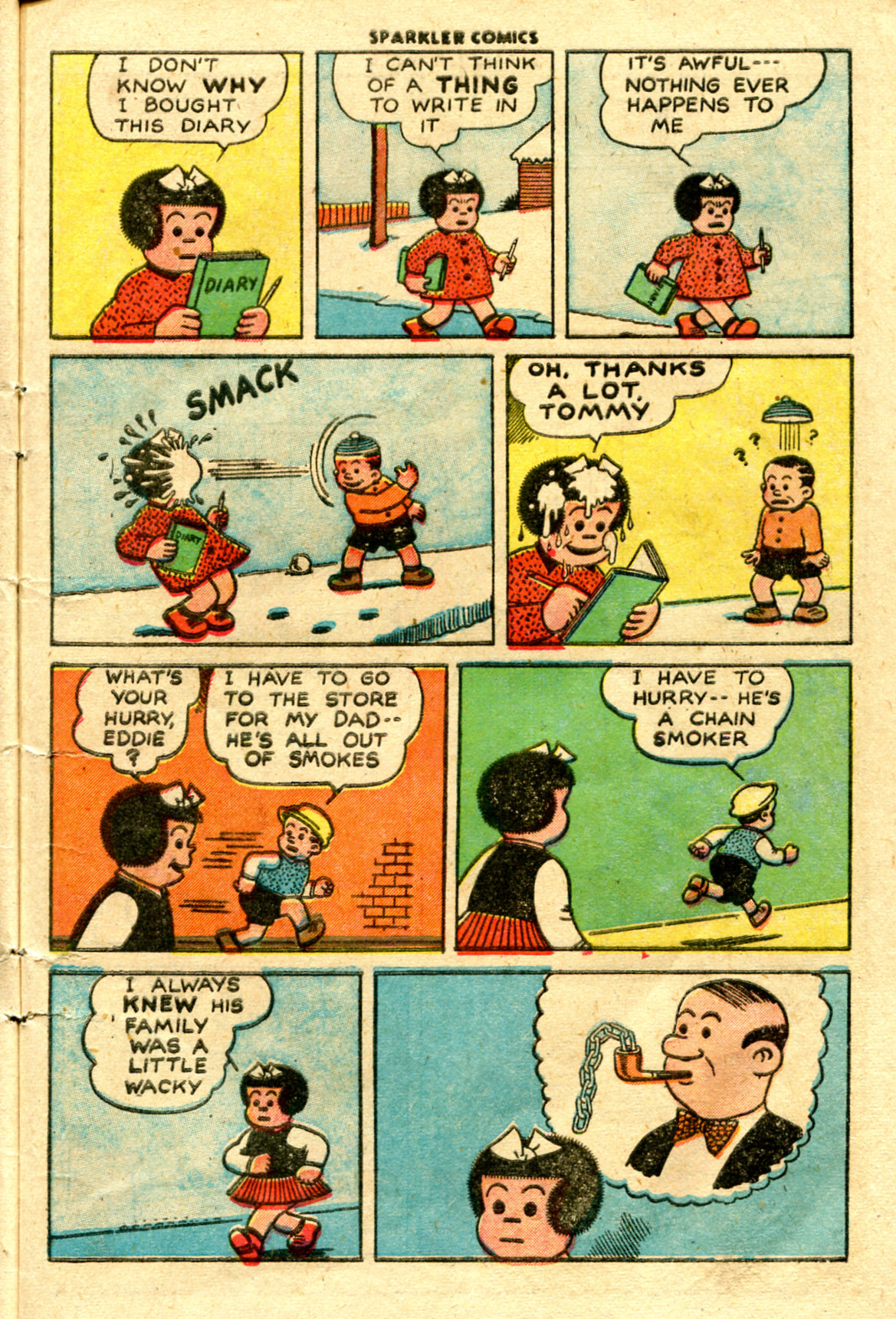 Read online Sparkler Comics comic -  Issue #92 - 13