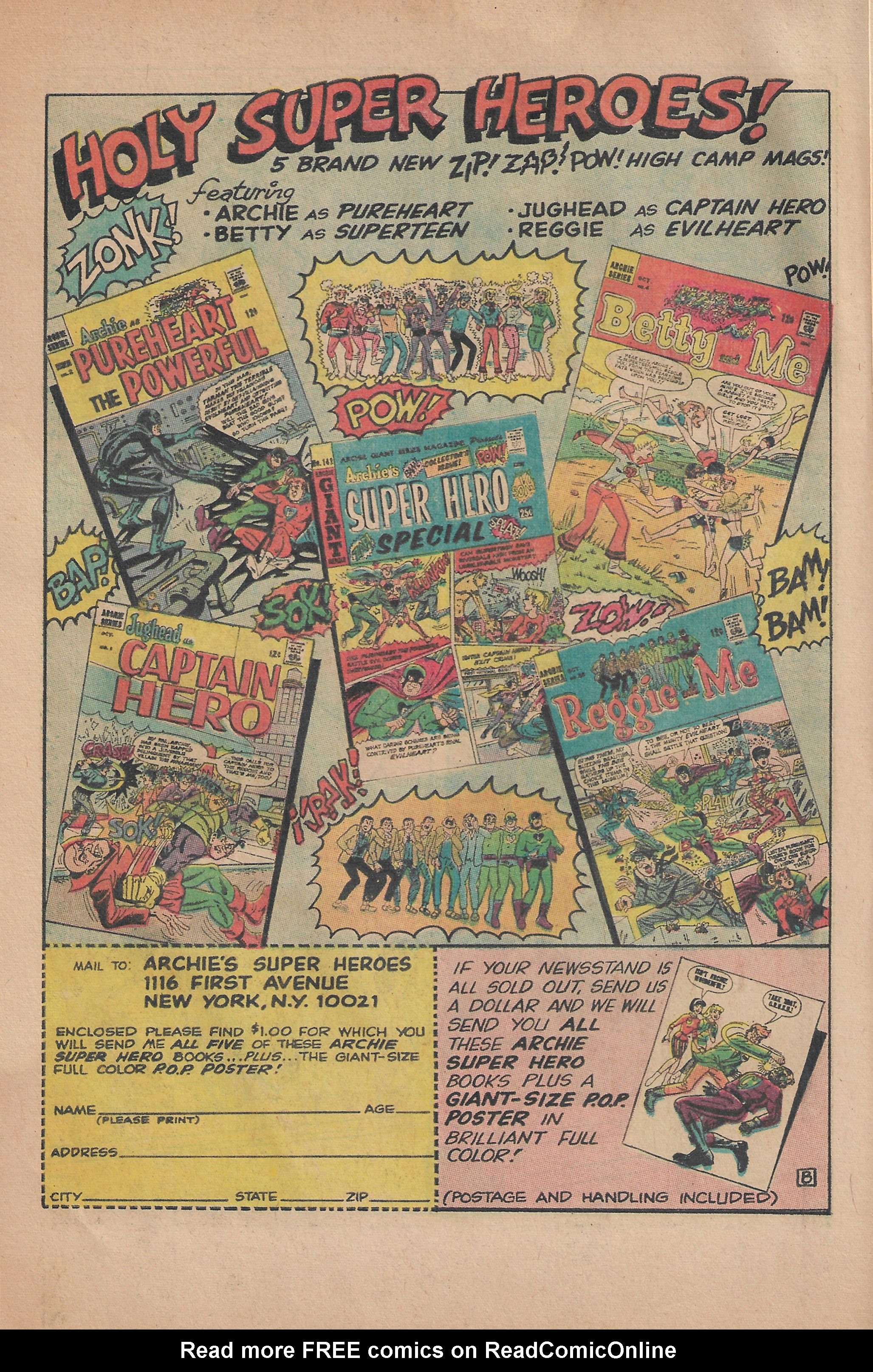 Read online Archie's Pals 'N' Gals (1952) comic -  Issue #38 - 62