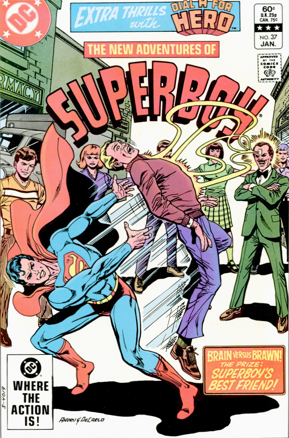 Read online The New Adventures of Superboy comic -  Issue #37 - 1