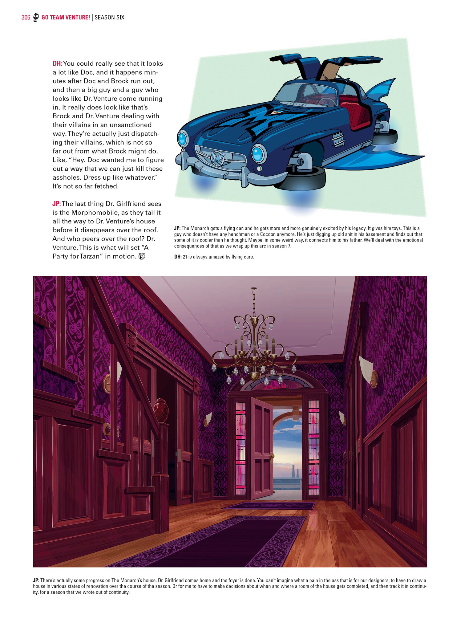 Read online Go Team Venture!: The Art and Making of The Venture Bros. comic -  Issue # TPB (Part 4) - 5
