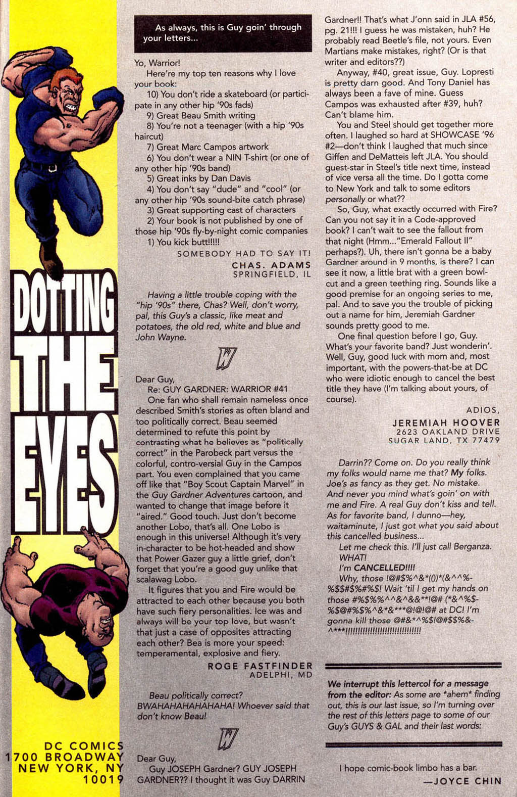 Read online Guy Gardner: Warrior comic -  Issue #44 - 23
