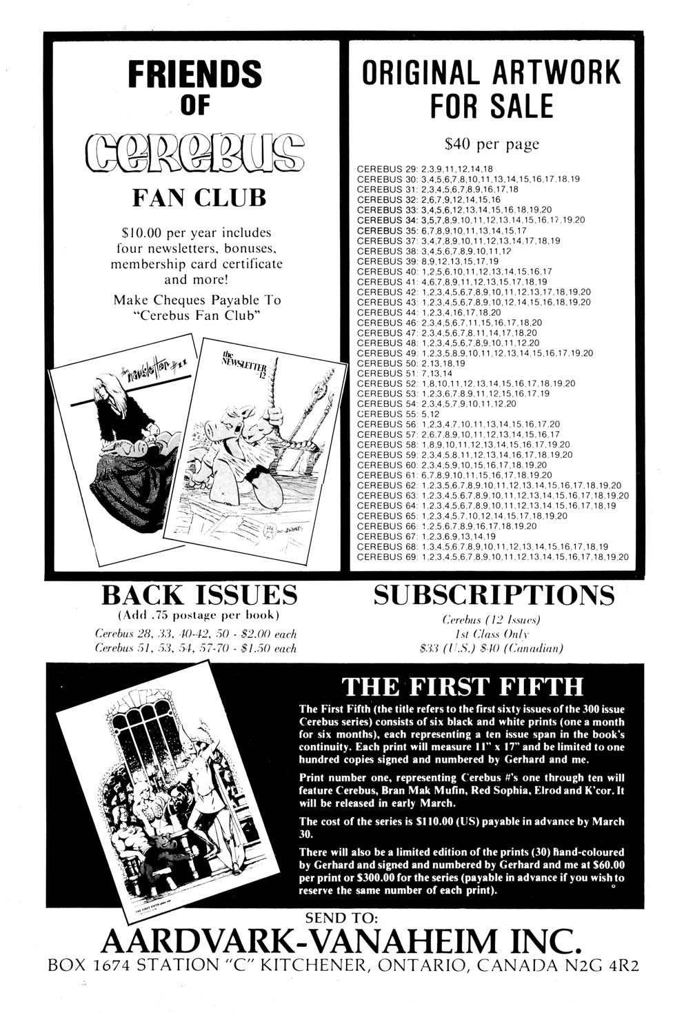 Read online Cerebus comic -  Issue #73 - 27