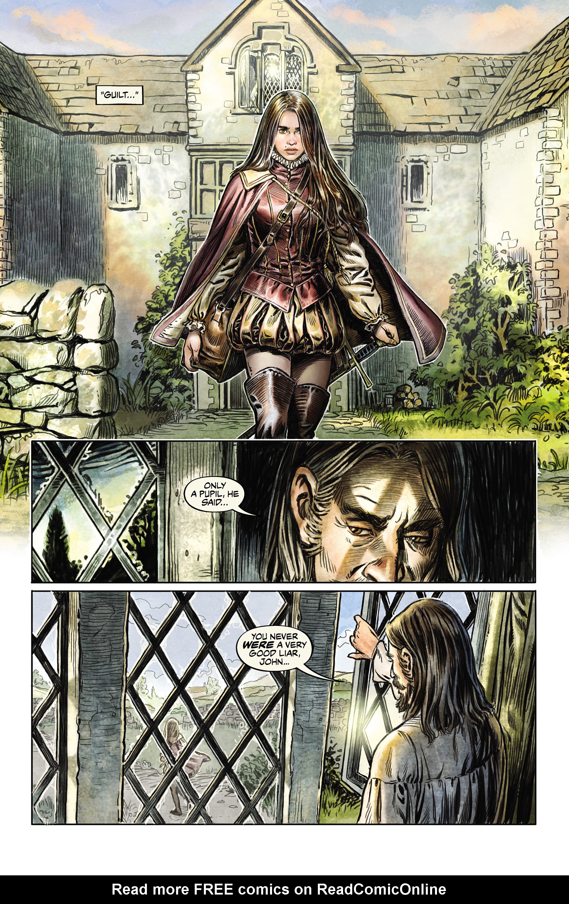 Read online The Shadow Glass comic -  Issue #2 - 23