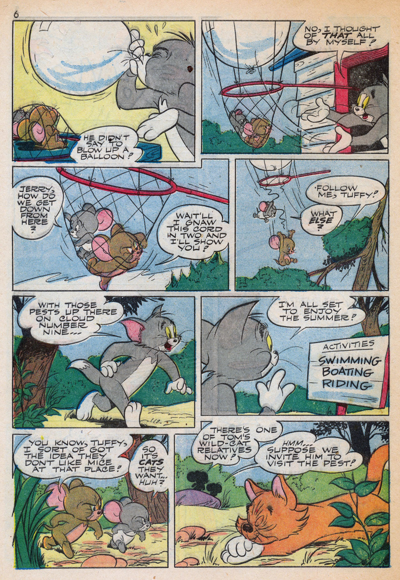 Read online Tom and Jerry's Summer Fun comic -  Issue #2 - 8