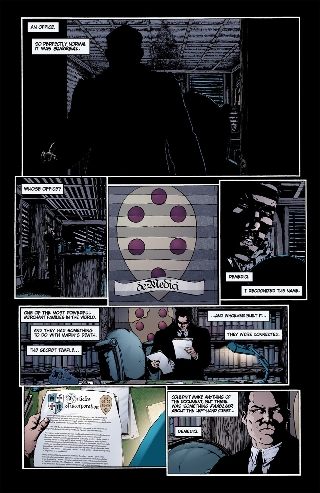 Read online Rex Mundi (2006) comic -  Issue # TPB 1 - 151