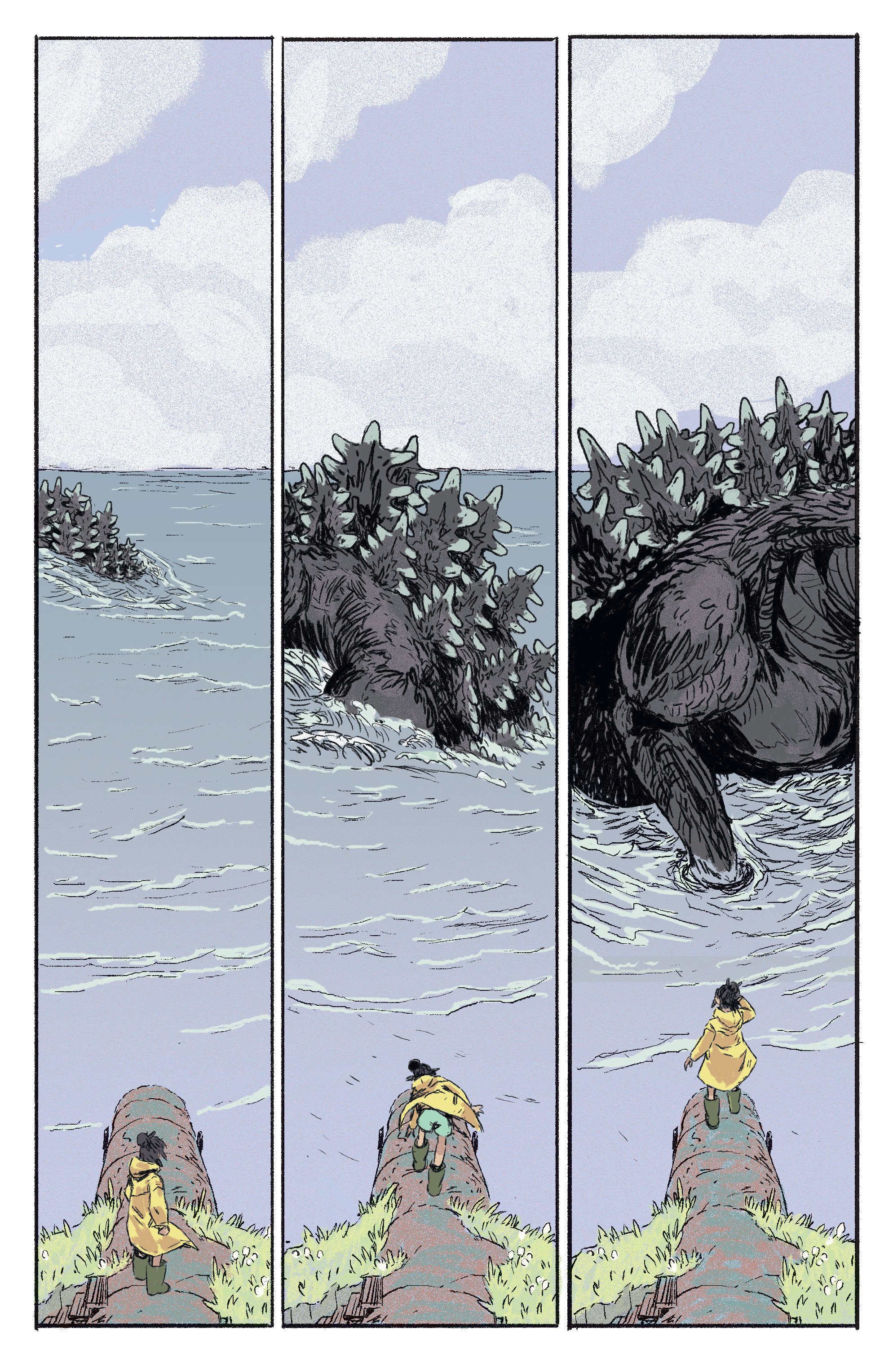 Read online Godzilla Rivals II: Vs. Battra comic -  Issue # Full - 24