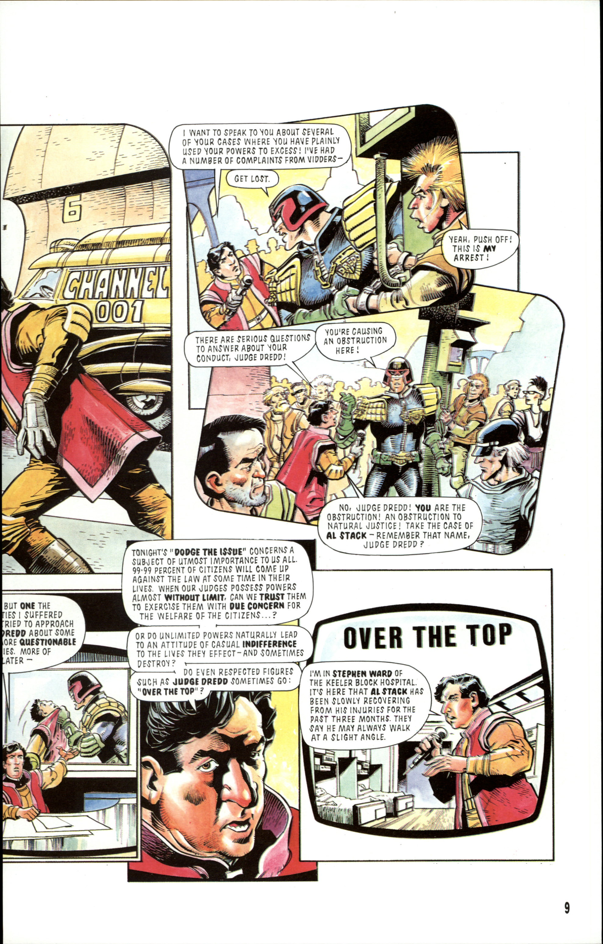 Read online Dredd Rules! comic -  Issue #9 - 11